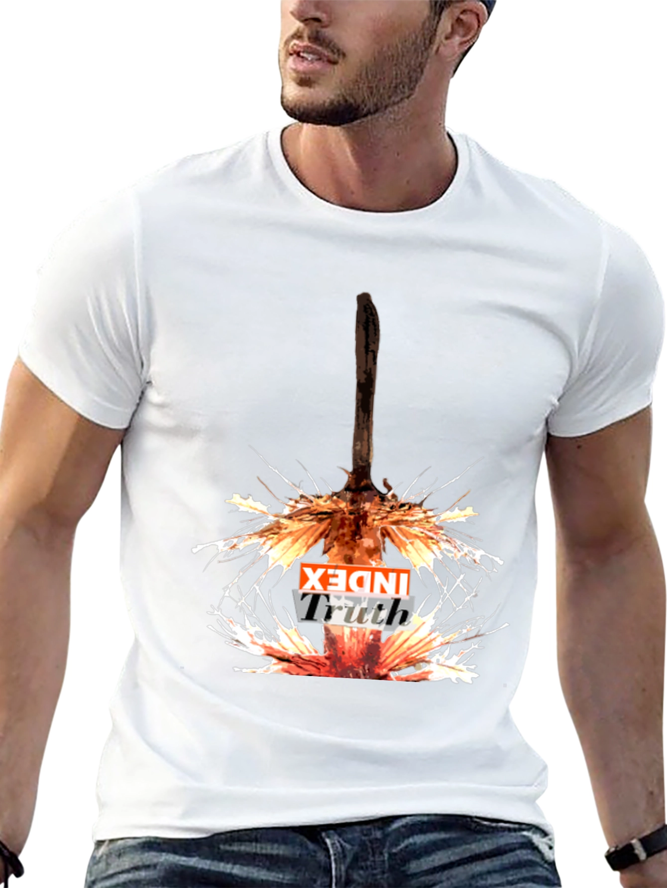 Index Truth Black Graphic T-Shirt