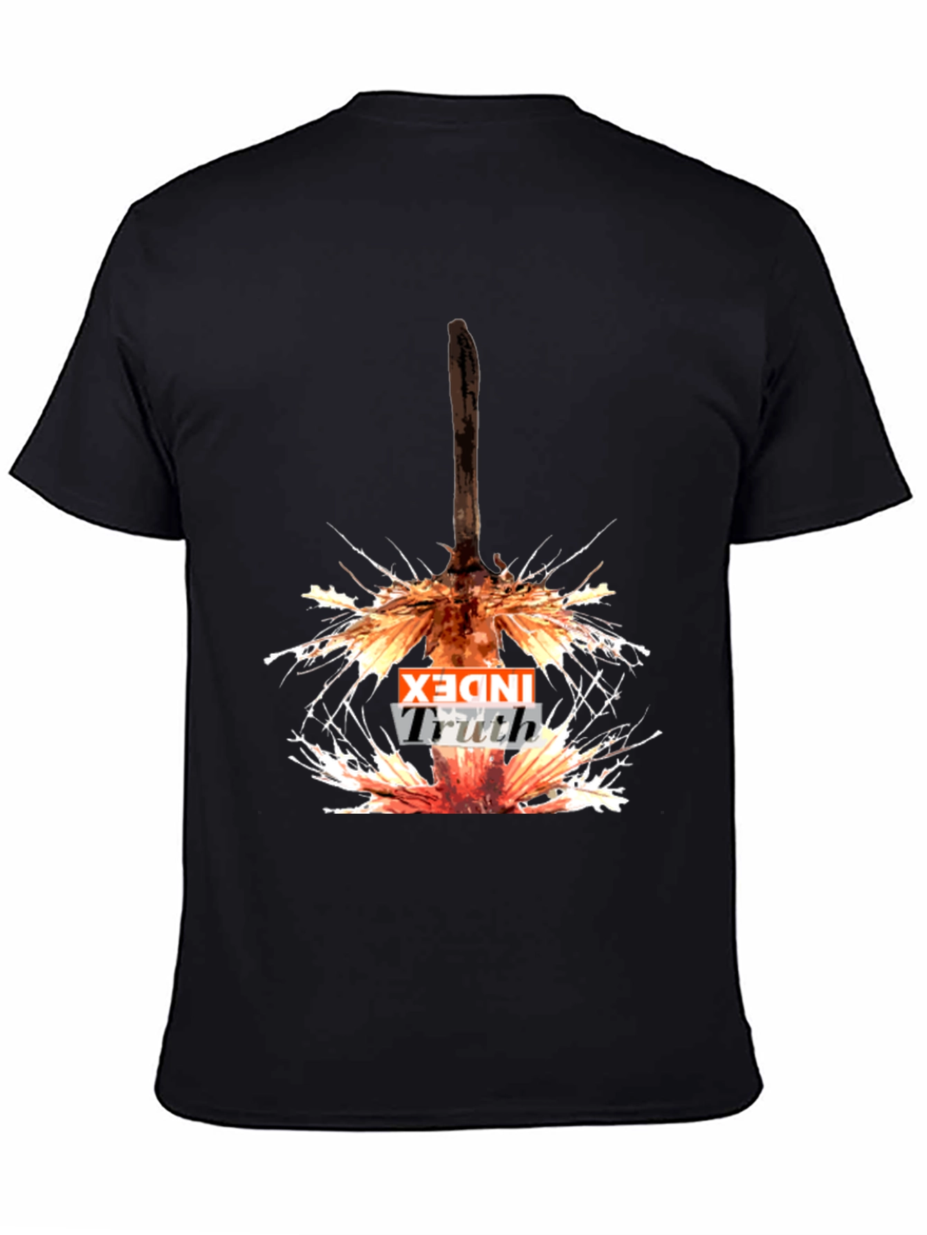 Index Truth Black Graphic T-Shirt