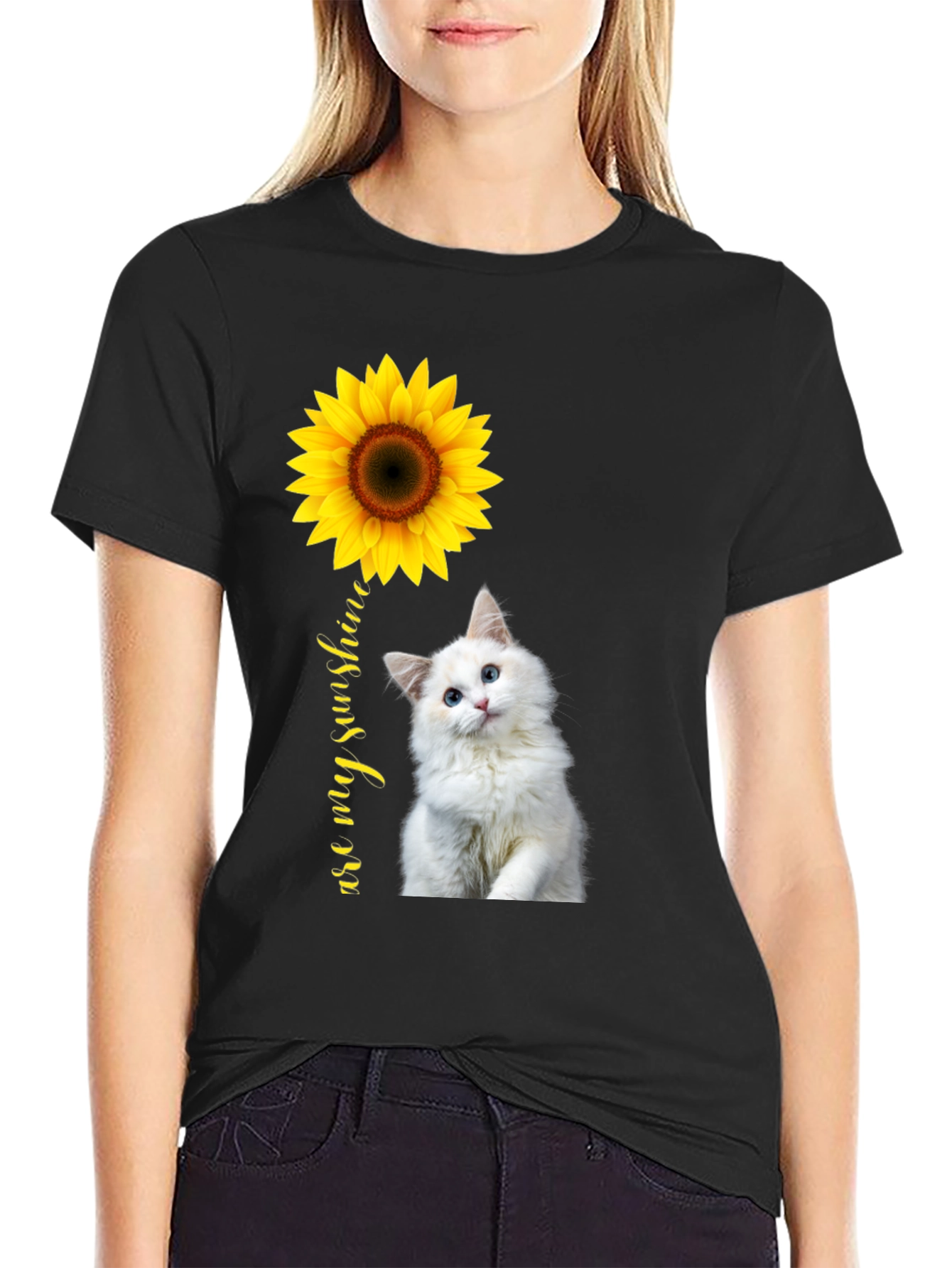 Sunshine Cat Graphic Tee