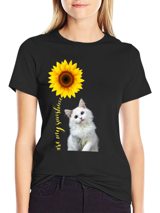 Sunshine Cat Graphic Tee