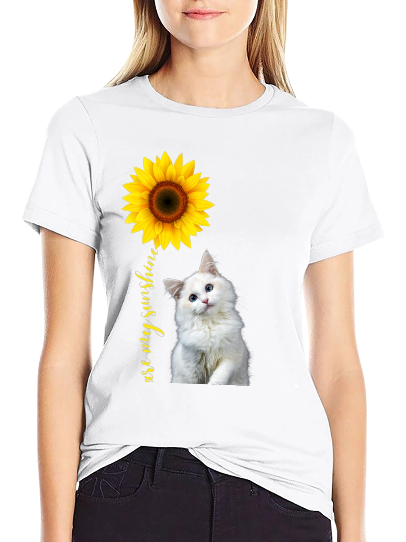 Sunshine Cat Graphic Tee