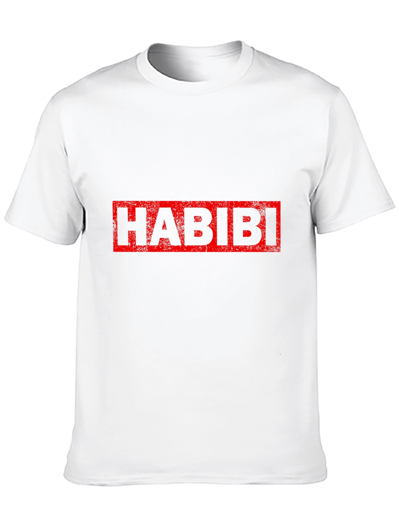 Habibi Graphic Tee - Trendy Unisex Black T-Shirt