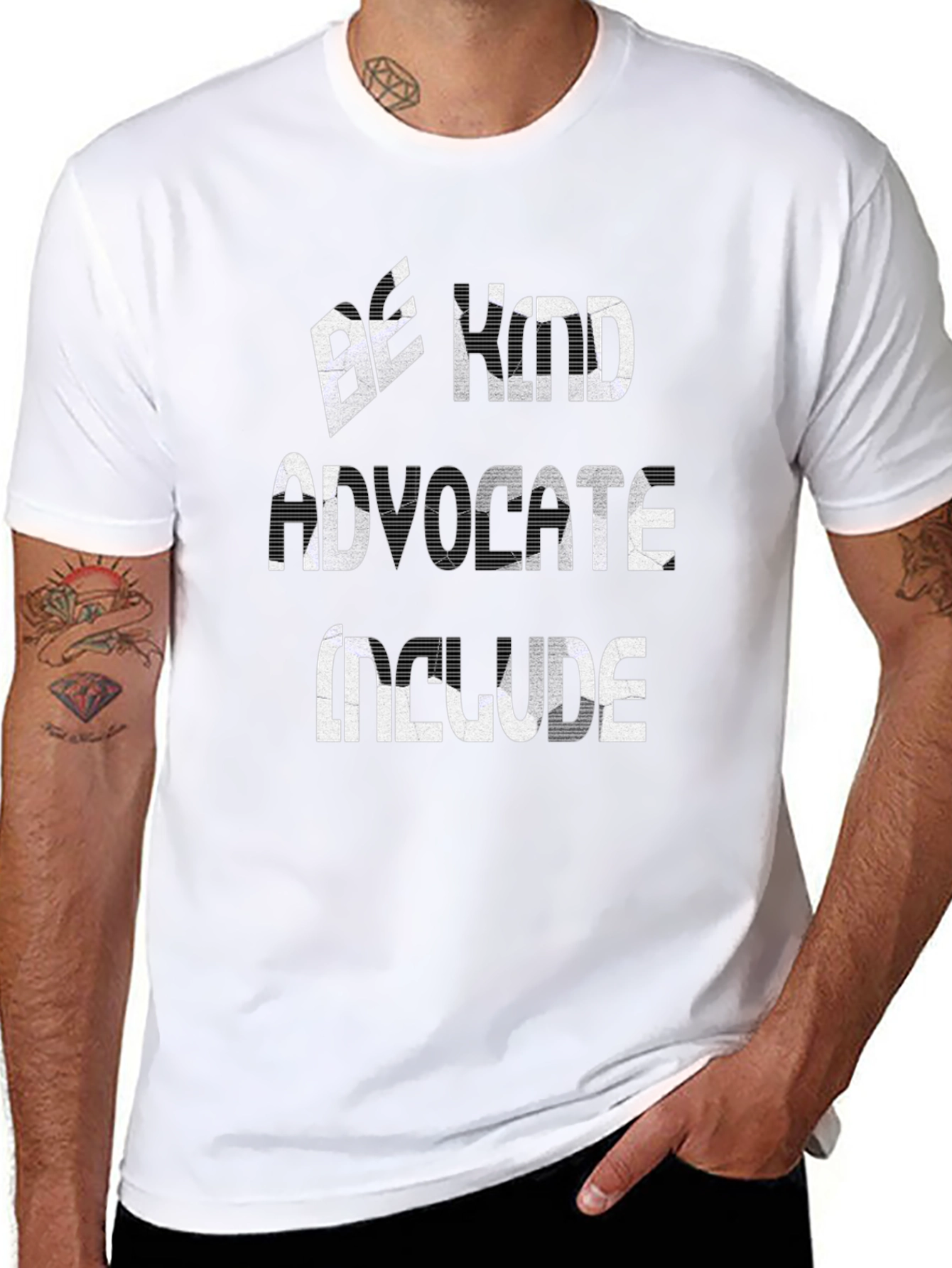 Be Kind Advocate Include Graphic Tee