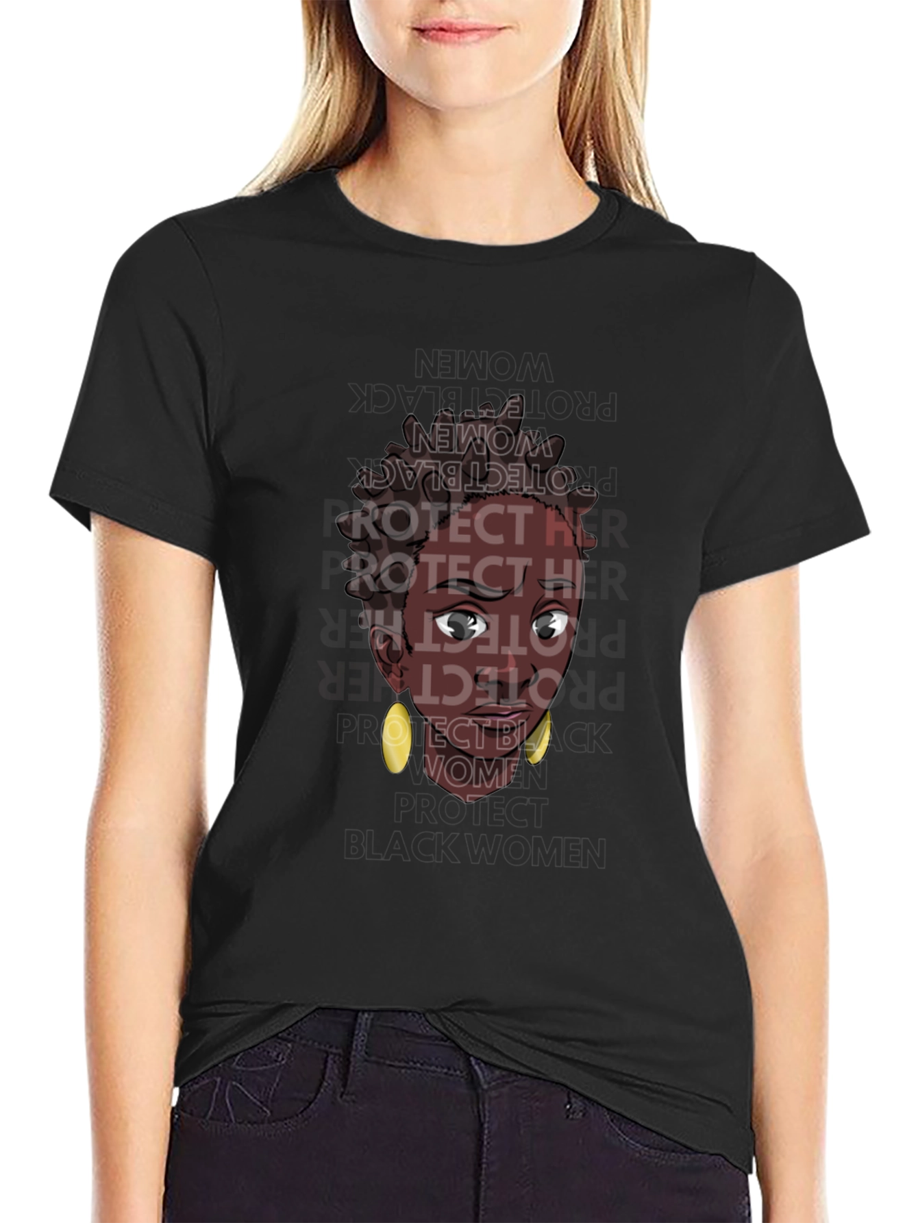 Protect Black Women Graphic T-Shirt