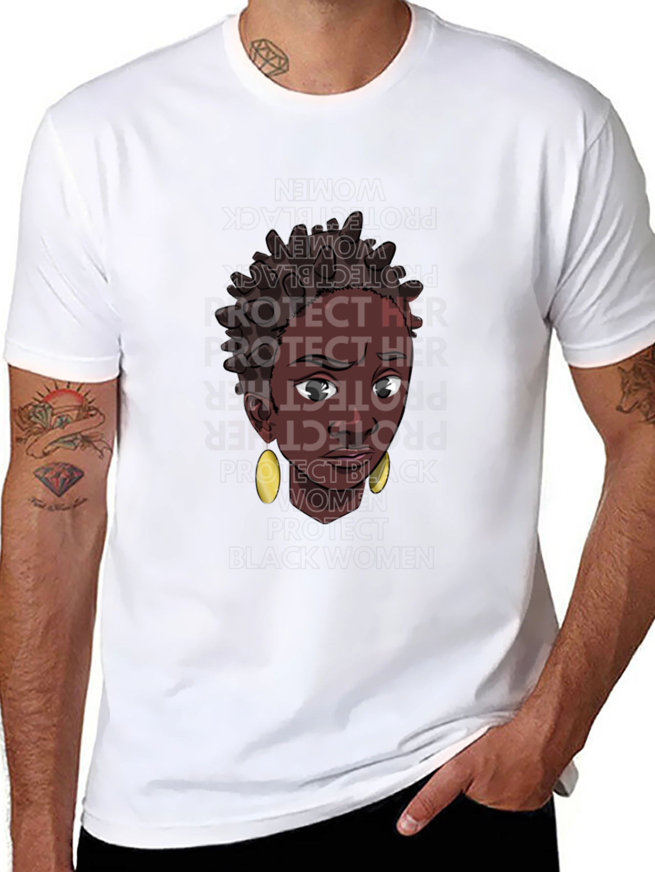 Protect Black Women Graphic T-Shirt