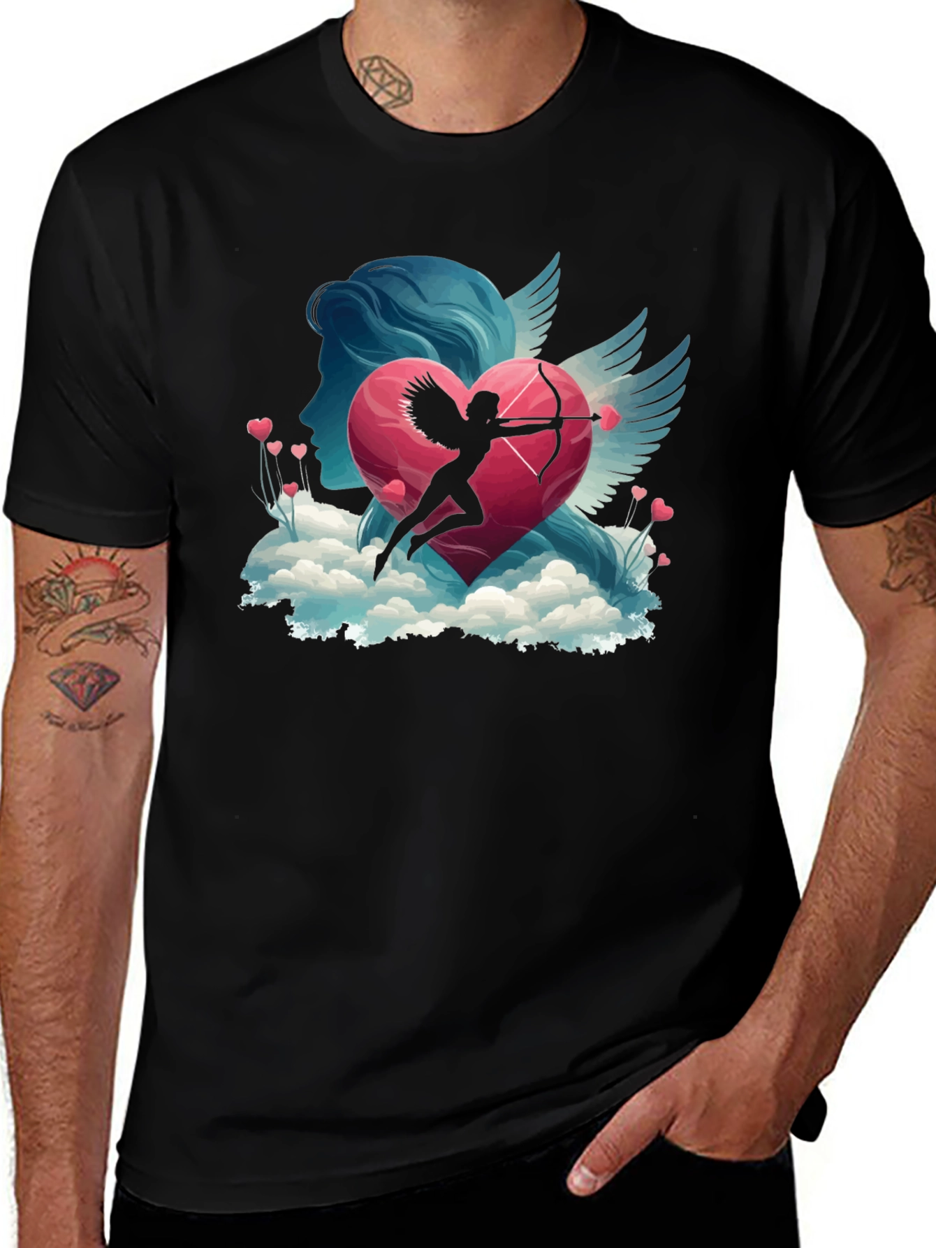 Cupids Arrow T-Shirt: Love & Valentines Day