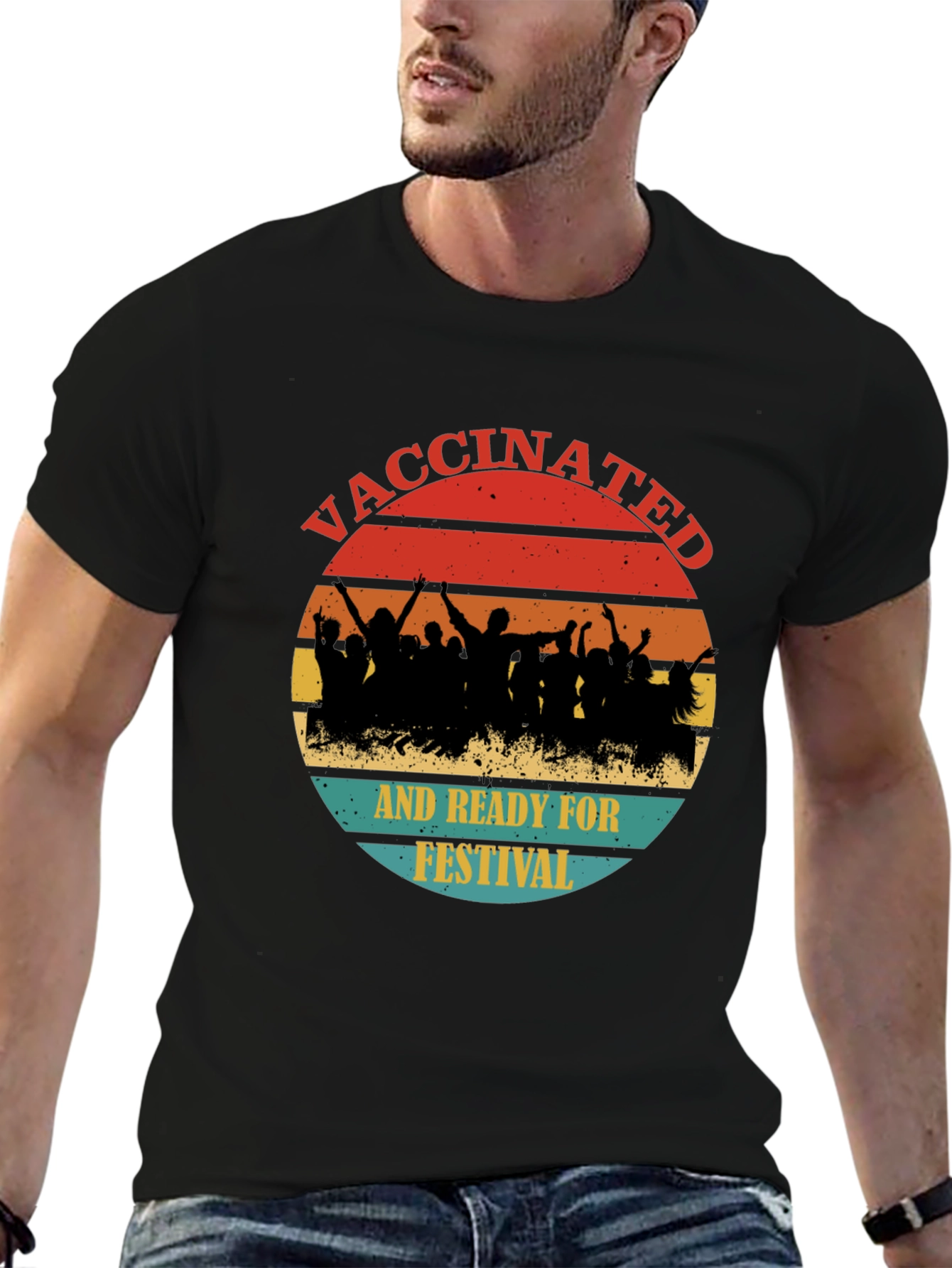 Vaccinated and Ready for Festival T-Shirt