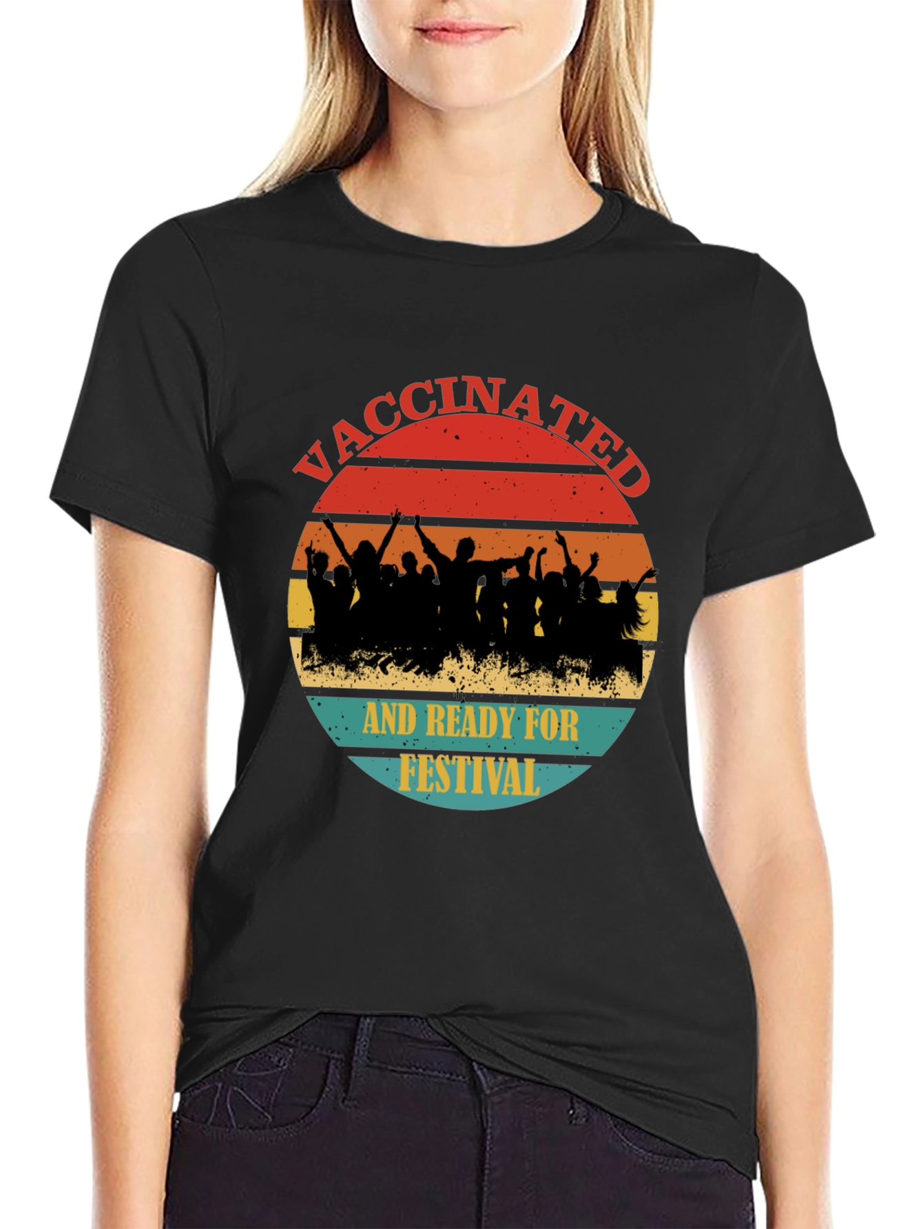 Vaccinated and Ready for Festival T-Shirt