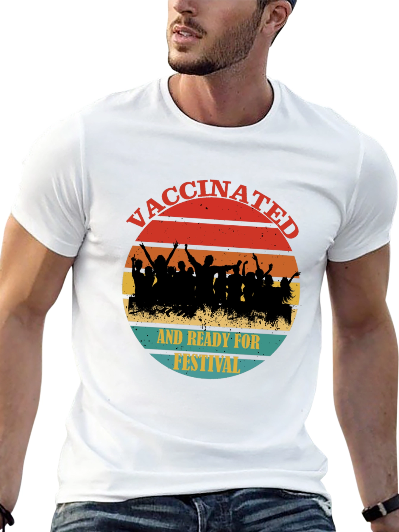 Vaccinated and Ready for Festival T-Shirt