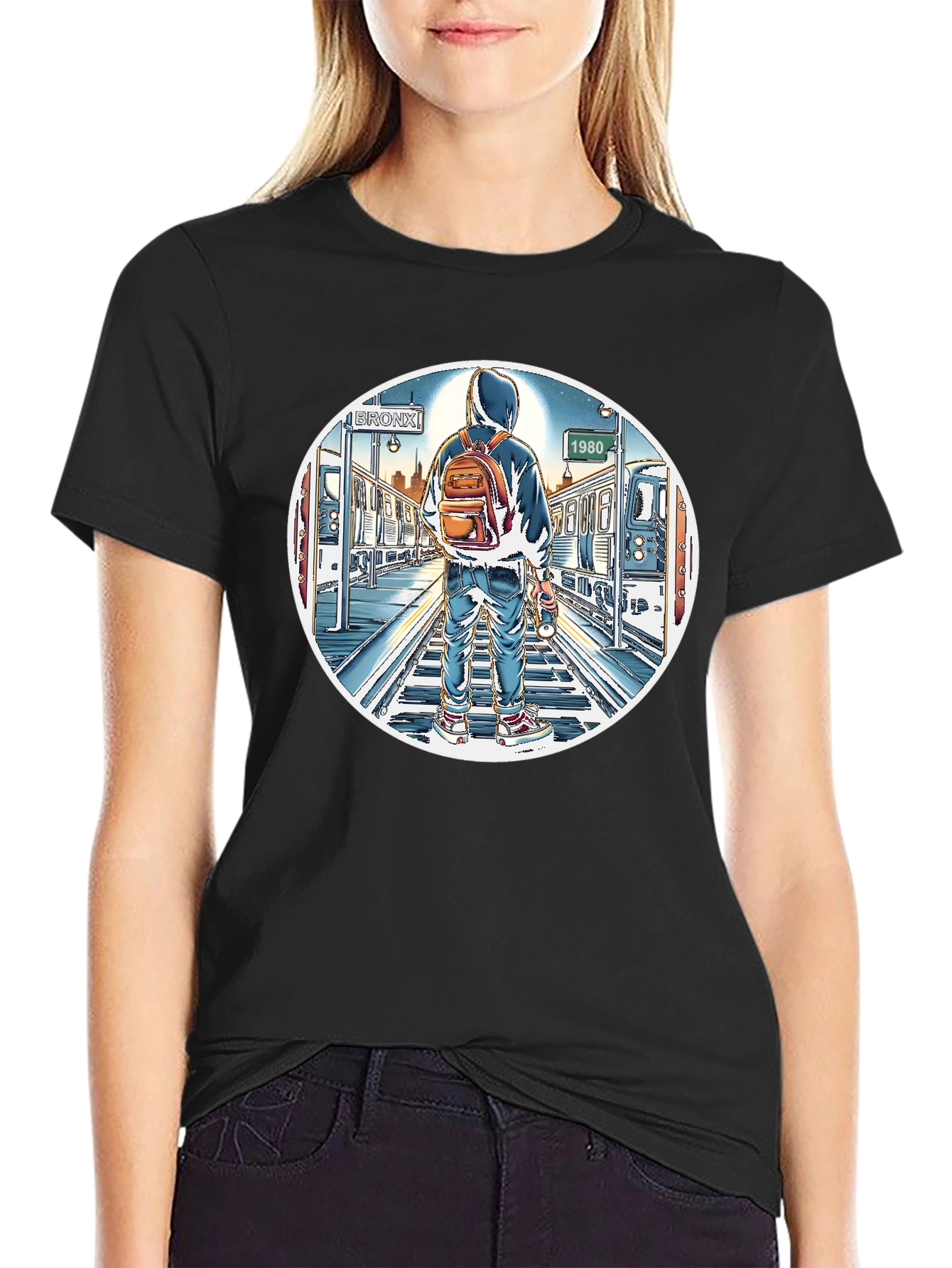 Bronx Subway Art Tee - 1980s Nostalgia