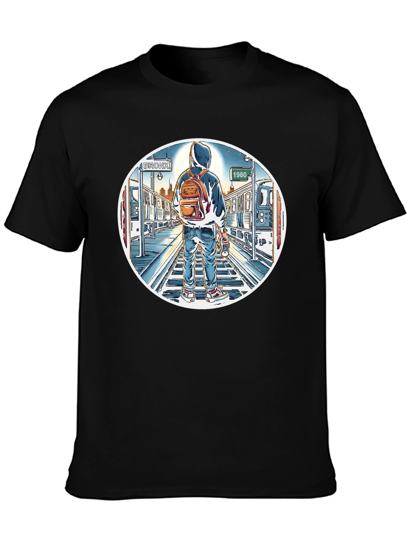 Bronx Subway Art Tee - 1980s Nostalgia