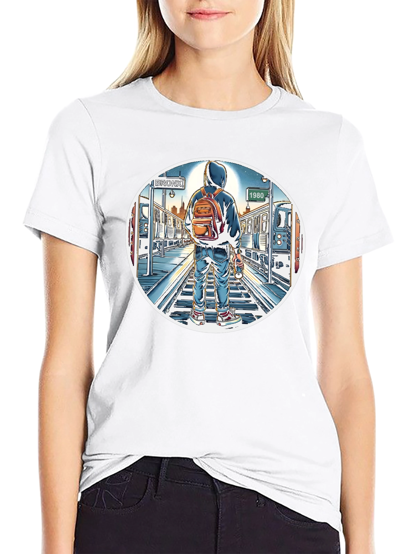 Bronx Subway Art Tee - 1980s Nostalgia