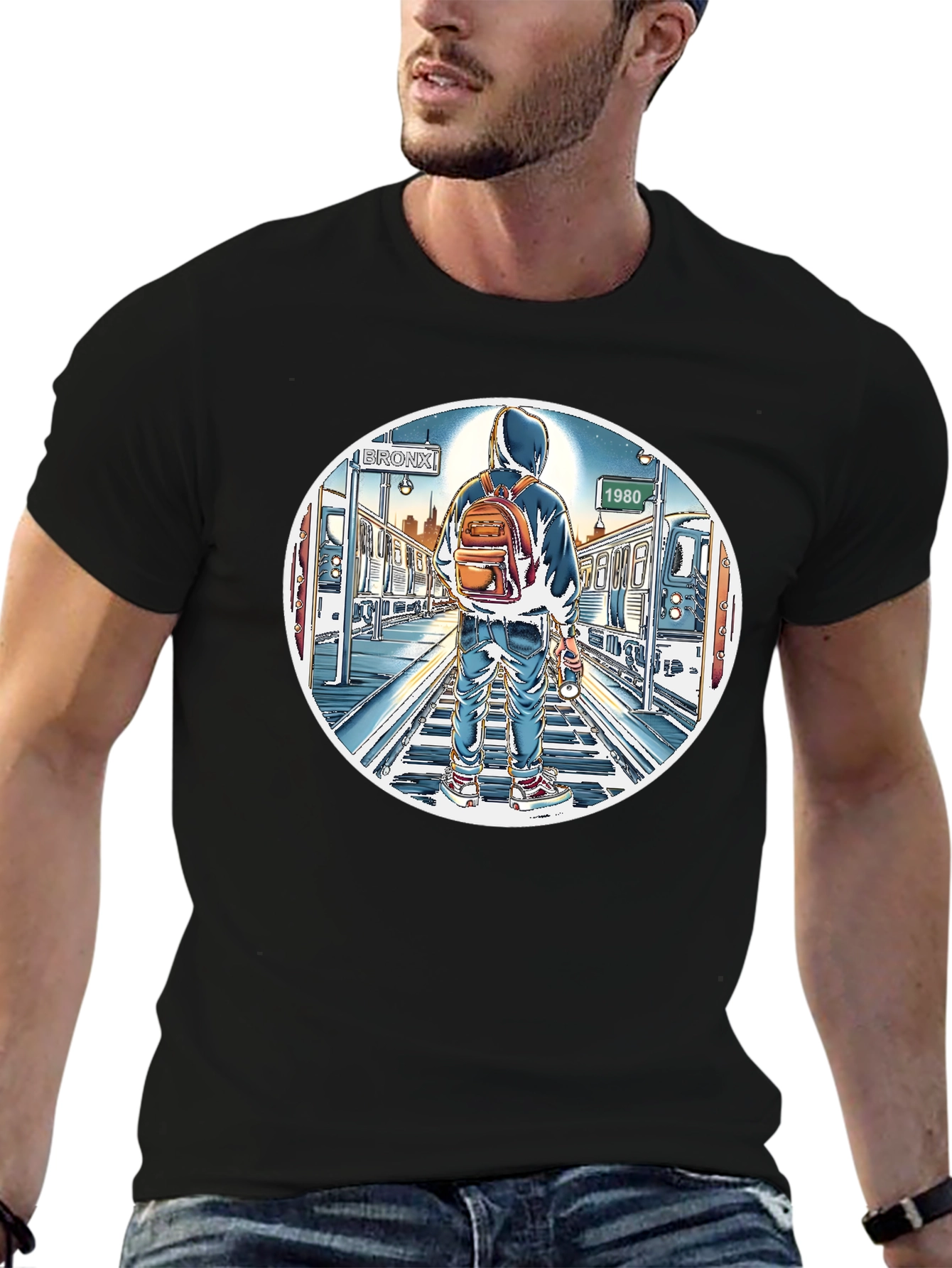 Bronx Subway Art Tee - 1980s Nostalgia