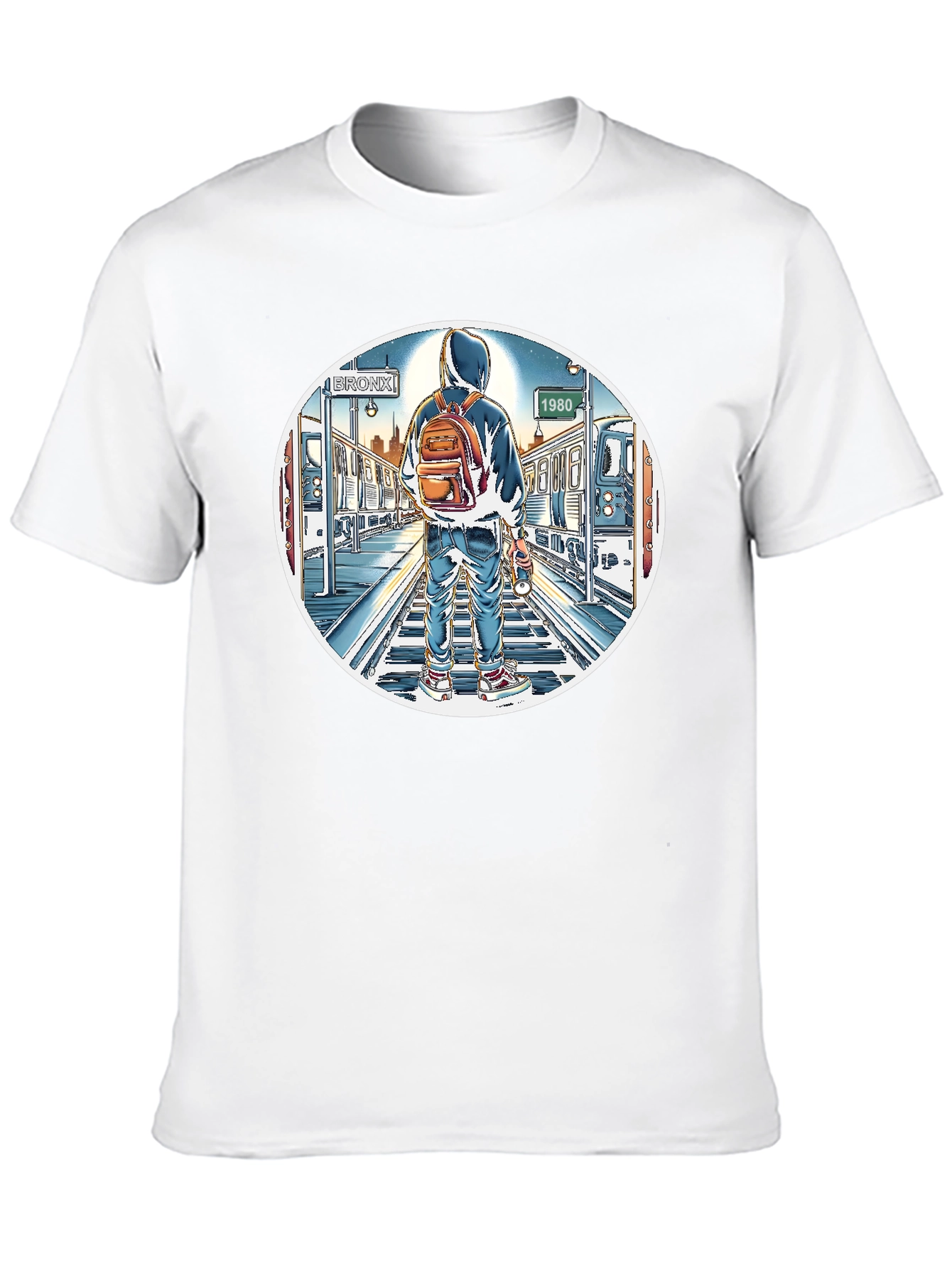 Bronx Subway Art Tee - 1980s Nostalgia