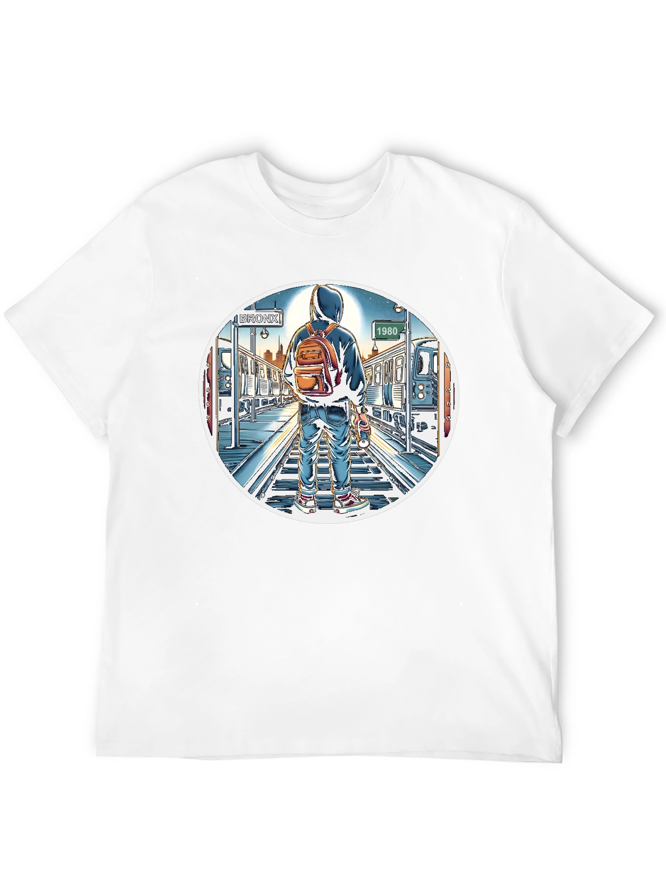 Bronx Subway Art Tee - 1980s Nostalgia