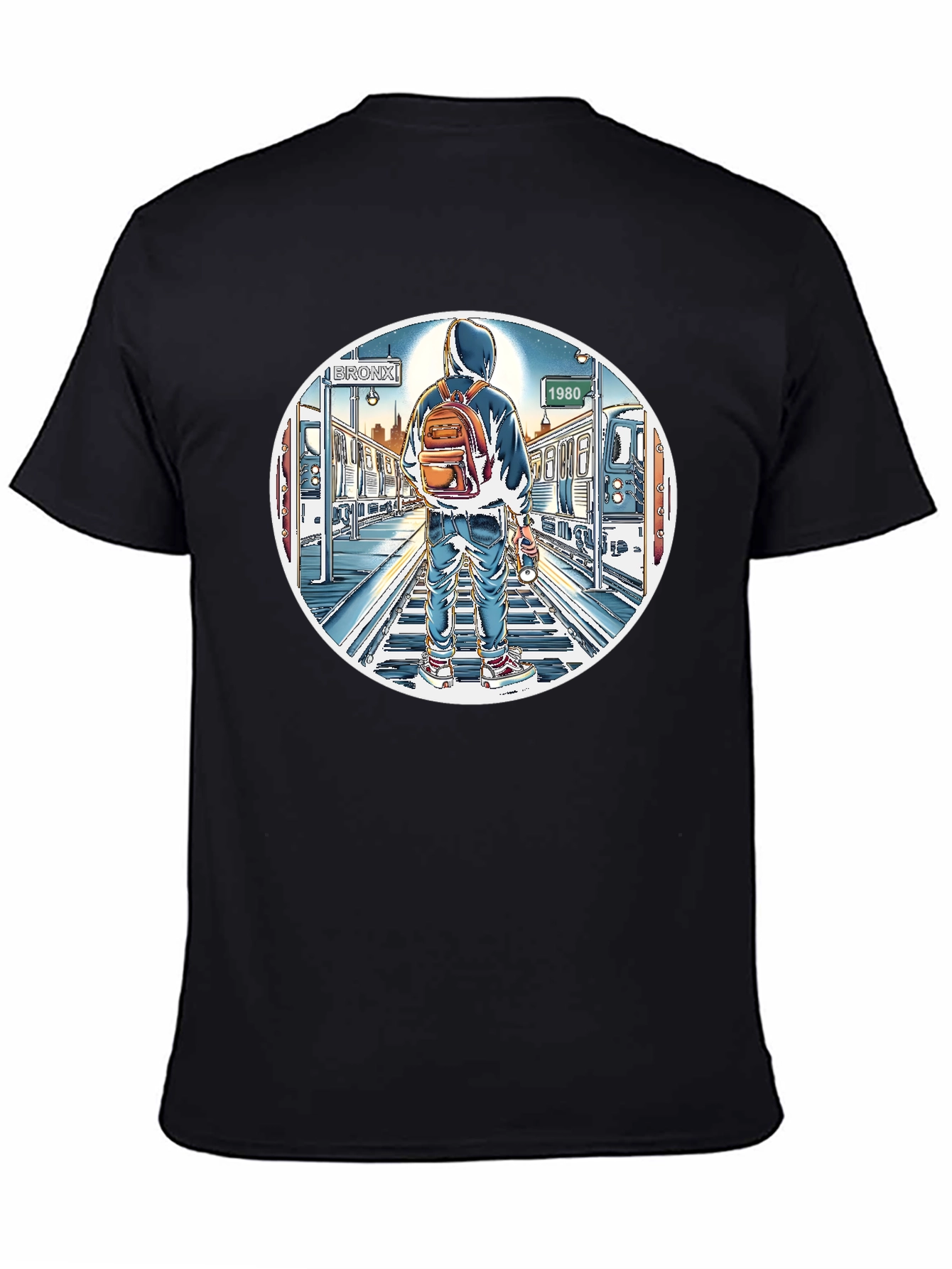 Bronx Subway Art Tee - 1980s Nostalgia