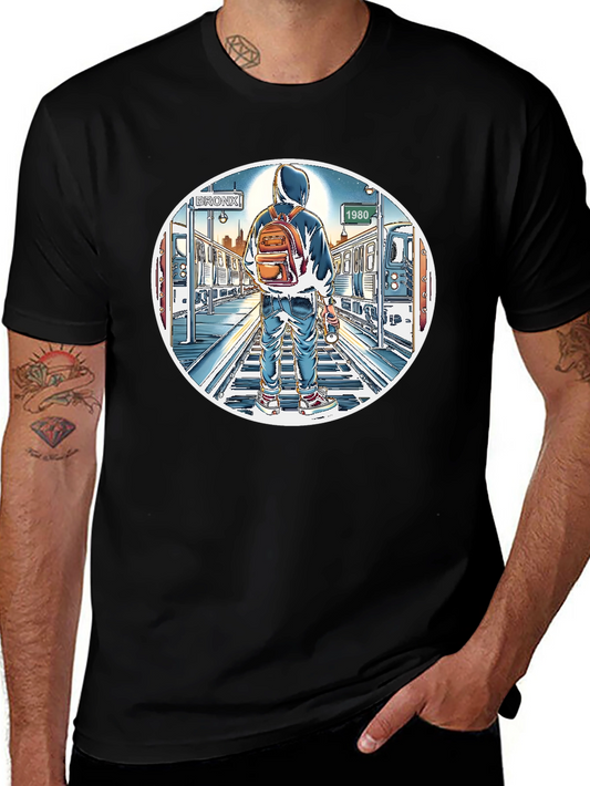 Bronx Subway Art Tee - 1980s Nostalgia