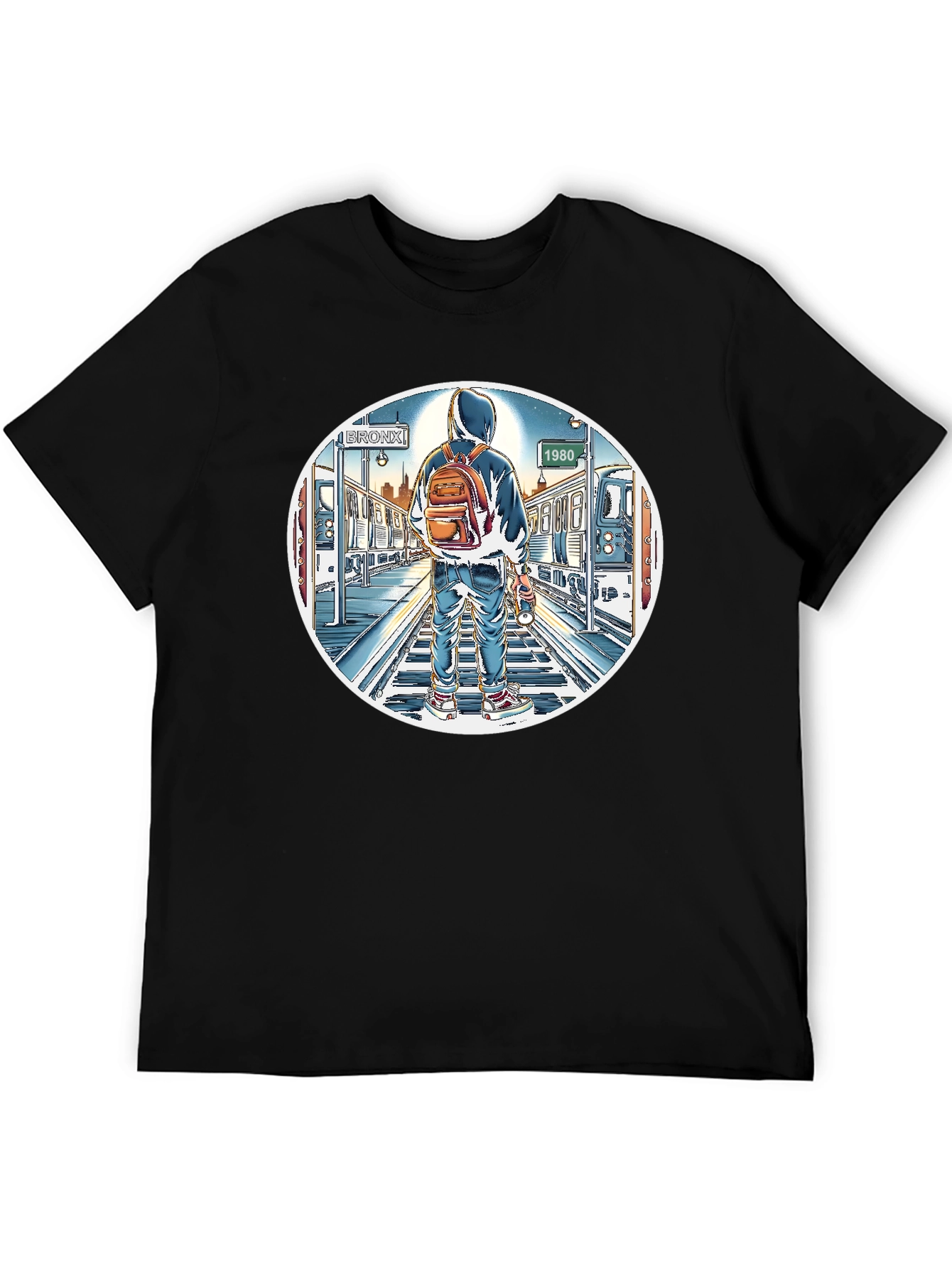 Bronx Subway Art Tee - 1980s Nostalgia