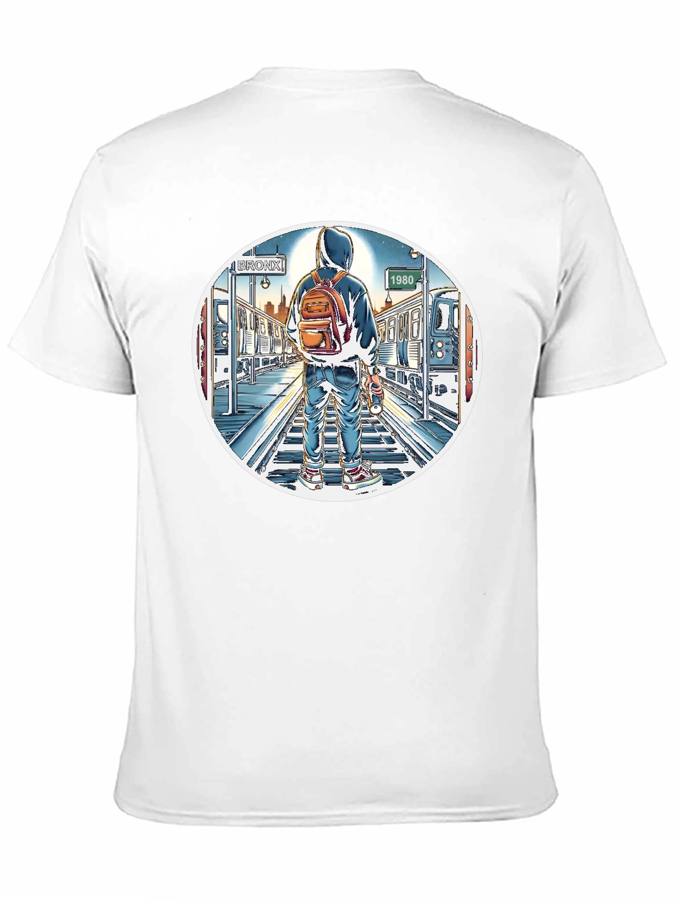 Bronx Subway Art Tee - 1980s Nostalgia