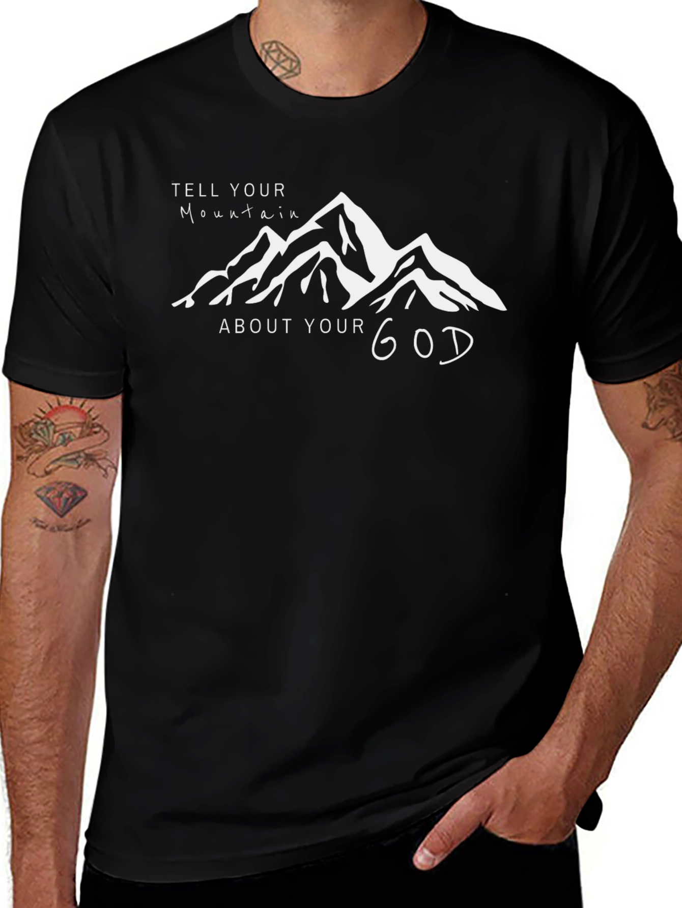 Tell Your Mountain About Your God T-Shirt