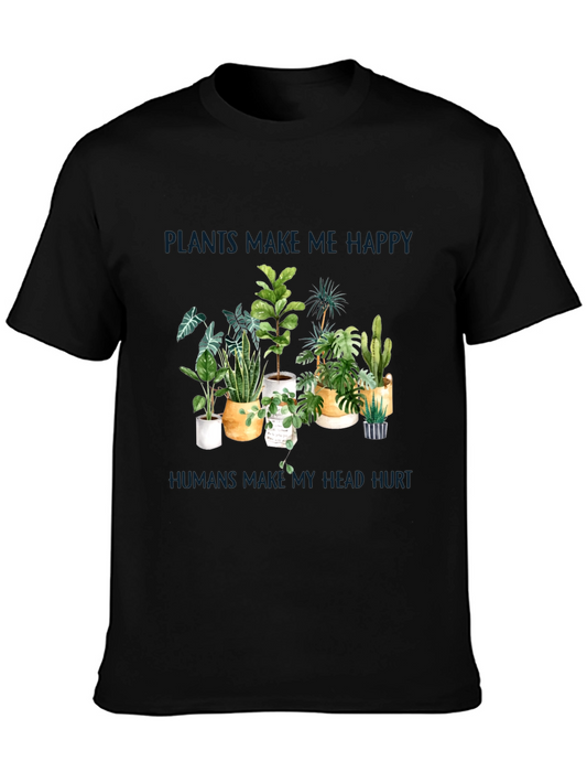 Plants Make Me Happy T-Shirt