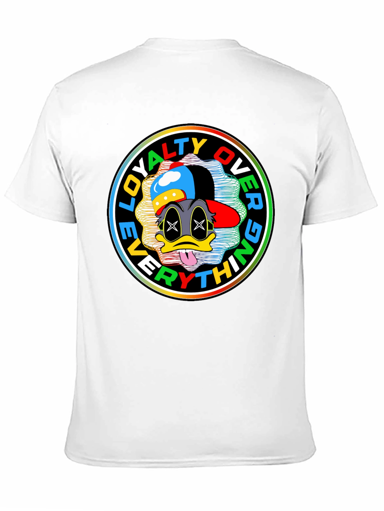 Loyalty Over Everything Cartoon Graphic Tee