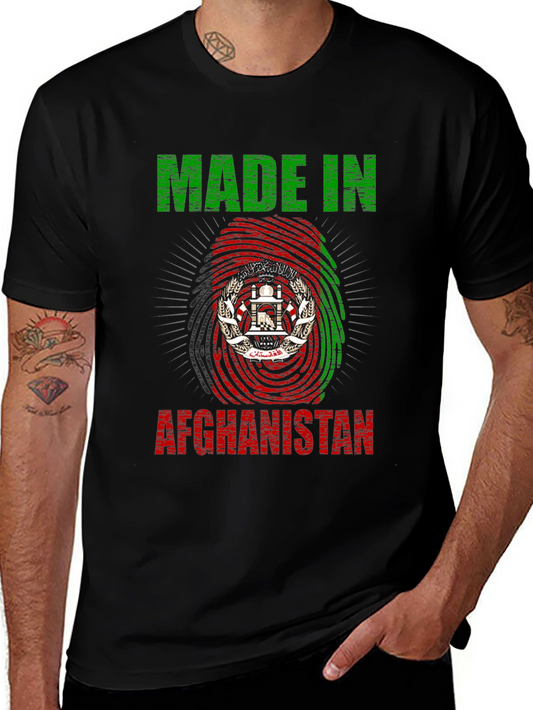 Made in Afghanistan T-Shirt - Patriotic Pride