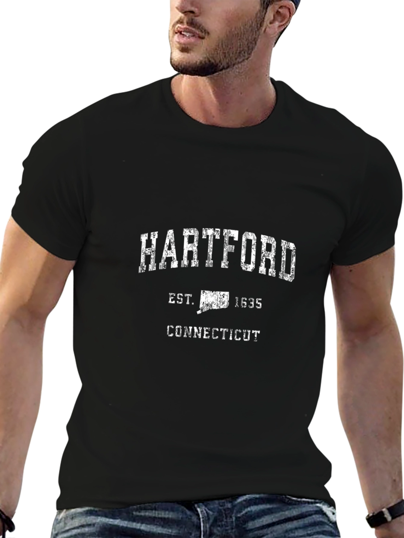 Hartford Connecticut T-Shirt Est. 1635