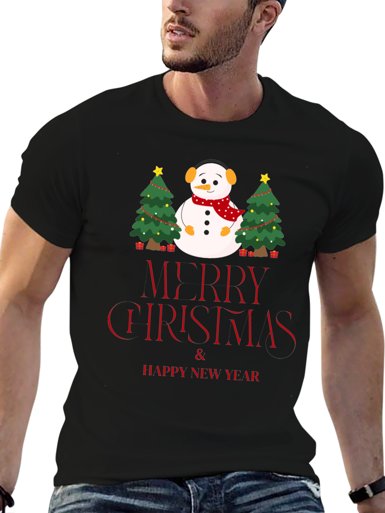 Merry Christmas & Happy New Year Festive T-Shirt