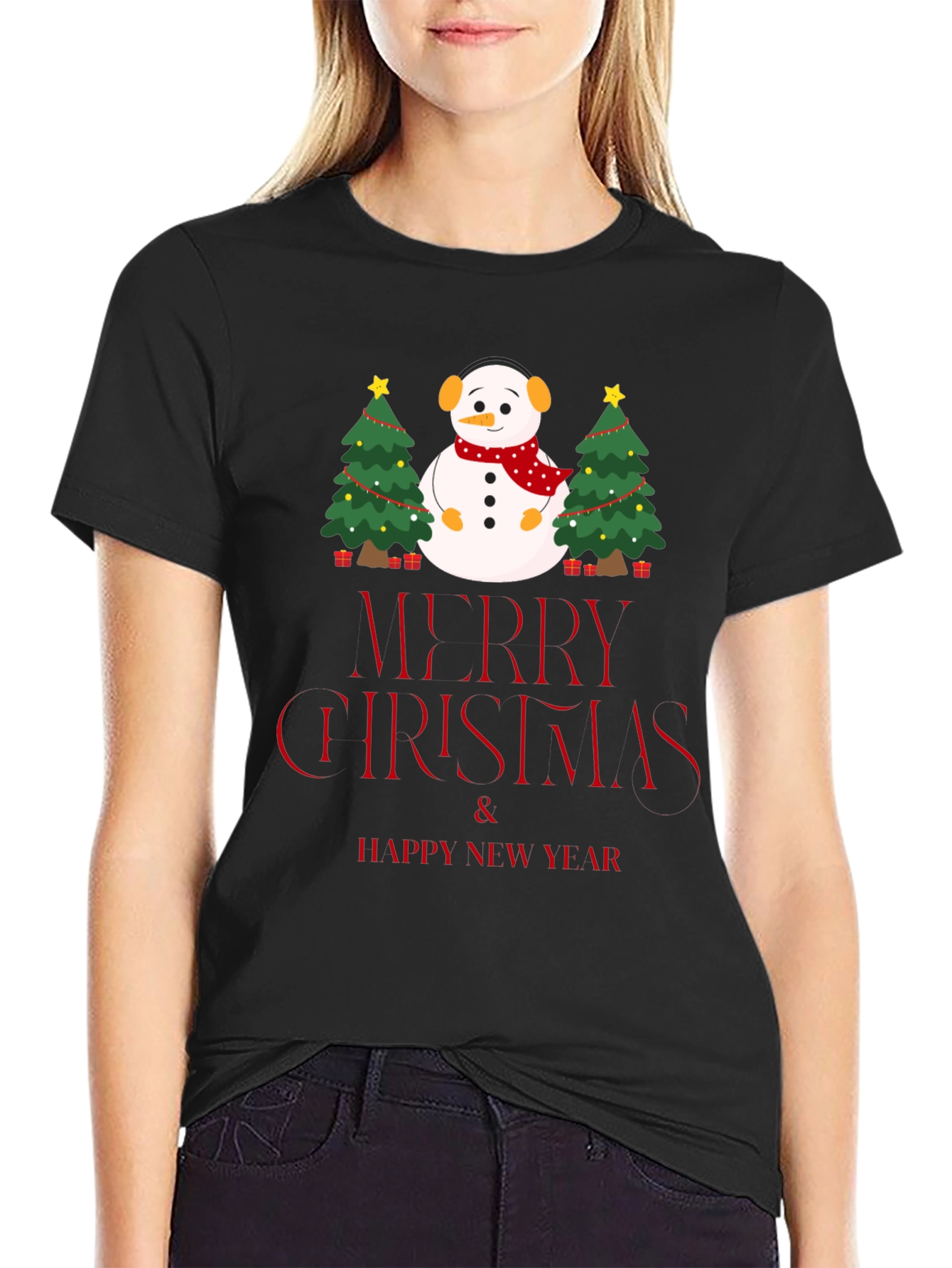 Merry Christmas & Happy New Year Festive T-Shirt