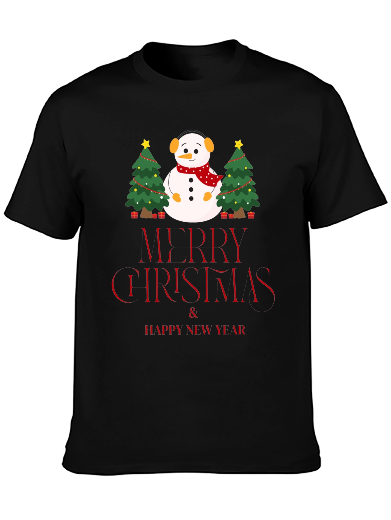 Merry Christmas & Happy New Year Festive T-Shirt