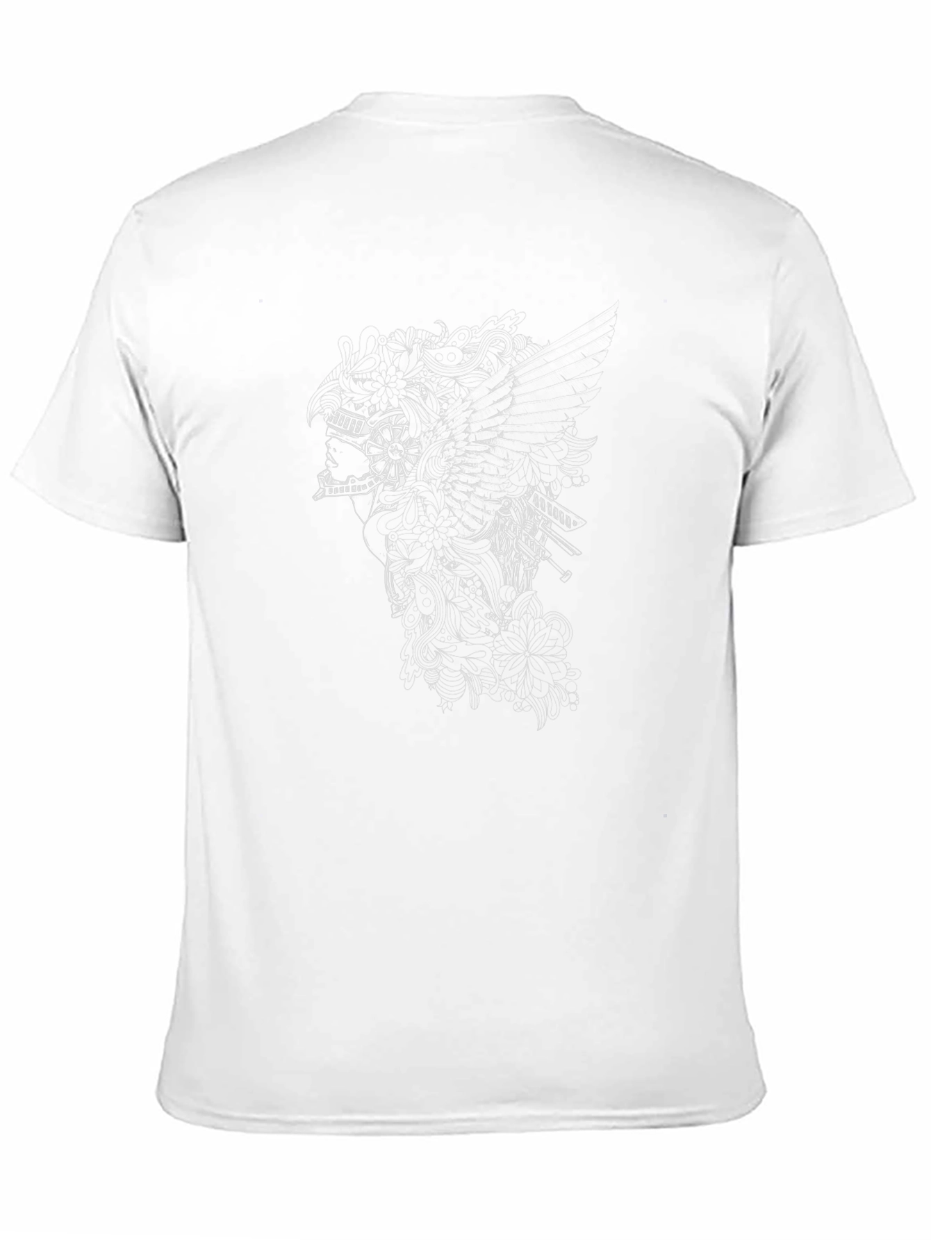 Black Graphic Print T-Shirt