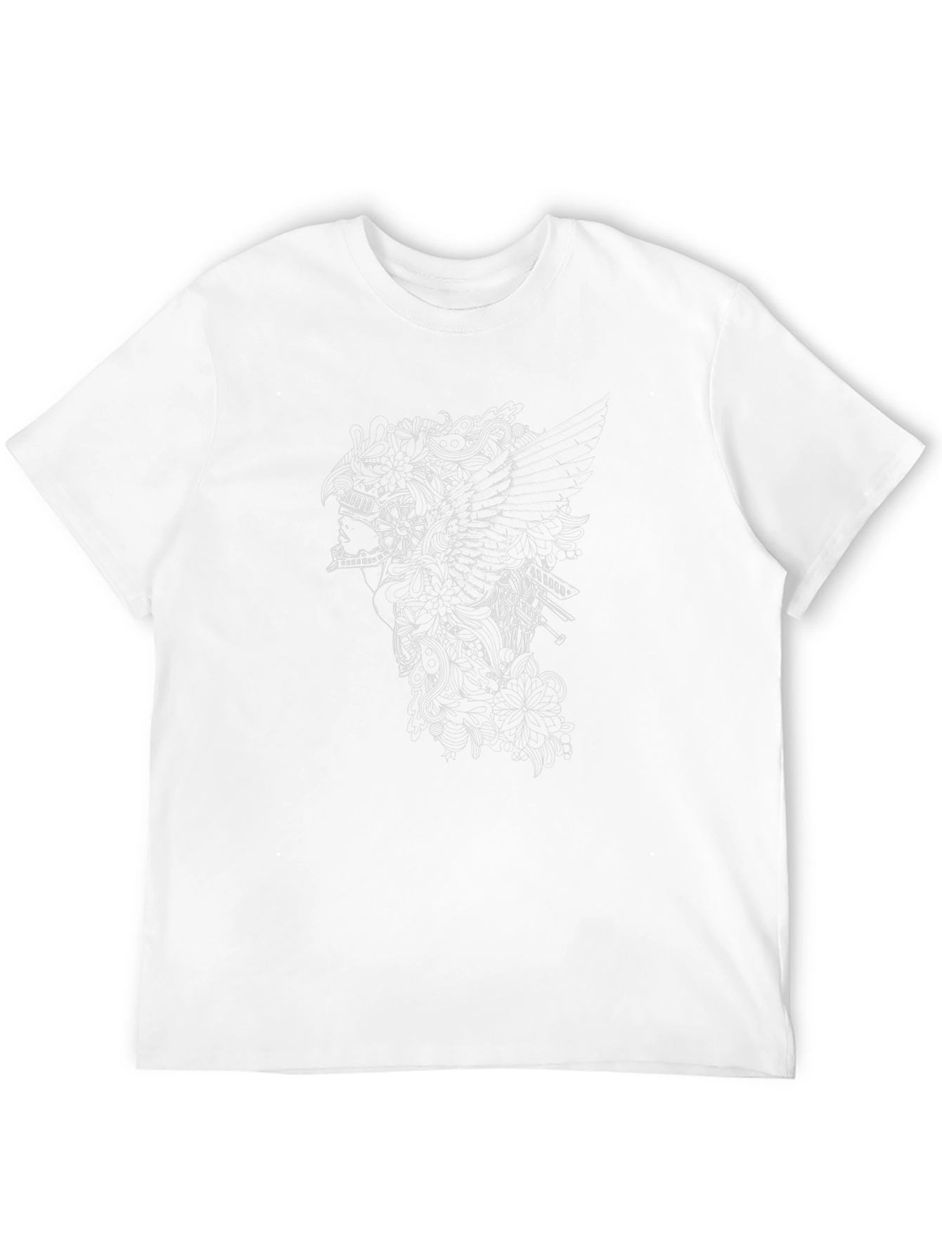 Black Graphic Print T-Shirt