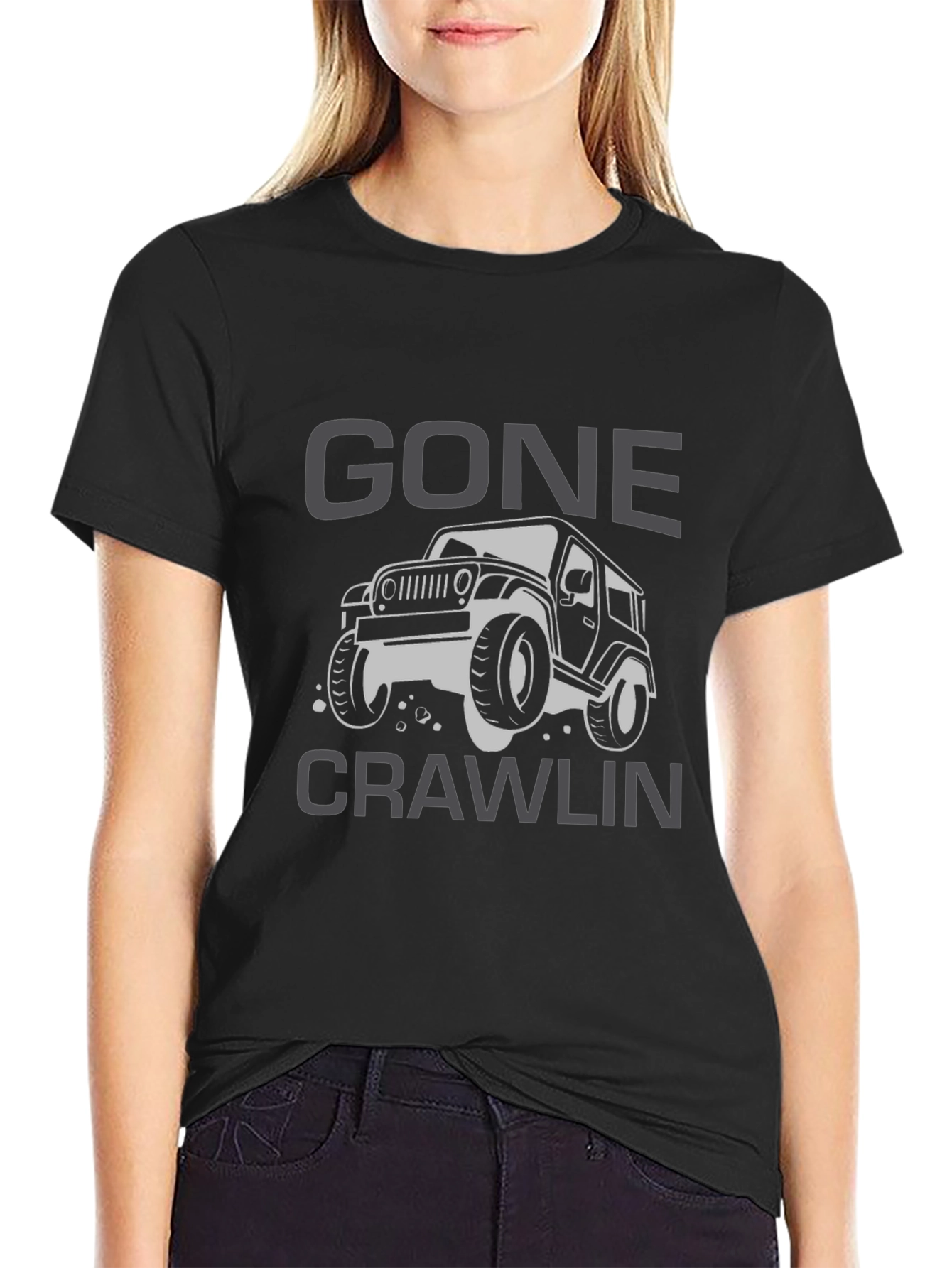 Gone Crawlin Jeep T-Shirt - Off-Road Adventure Tee