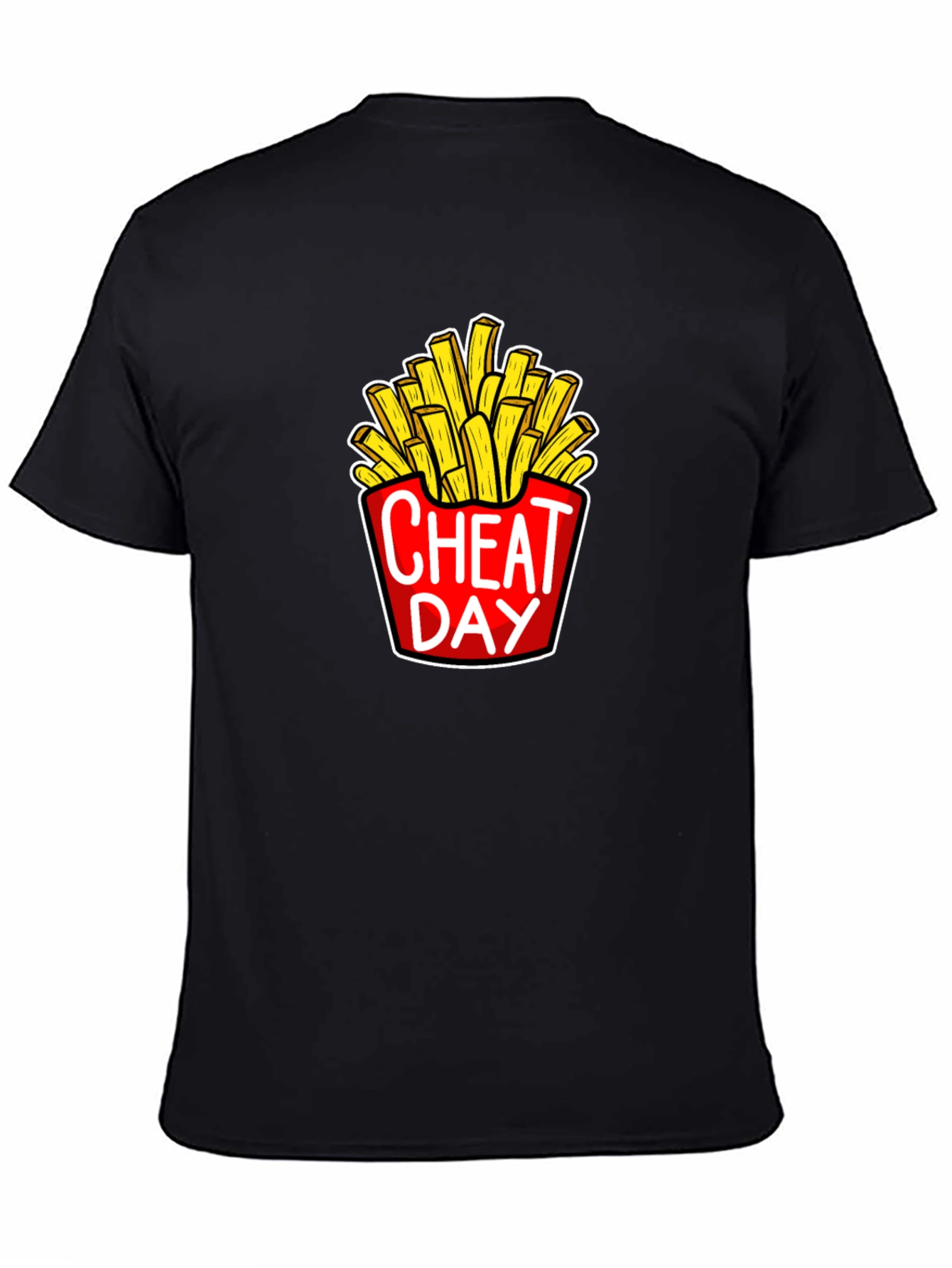 Cheat Day French Fries Graphic Tee - Unisex