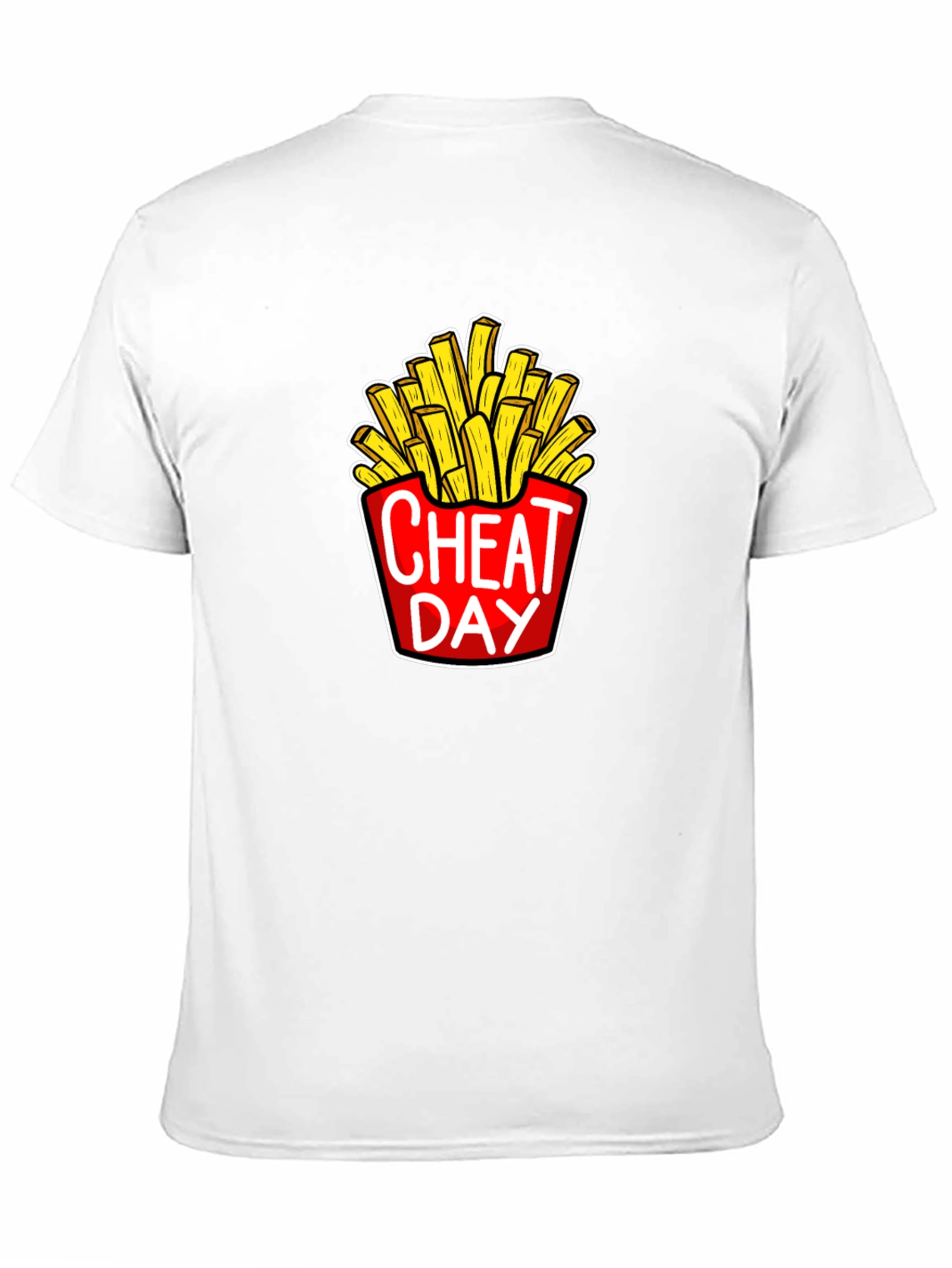 Cheat Day French Fries Graphic Tee - Unisex