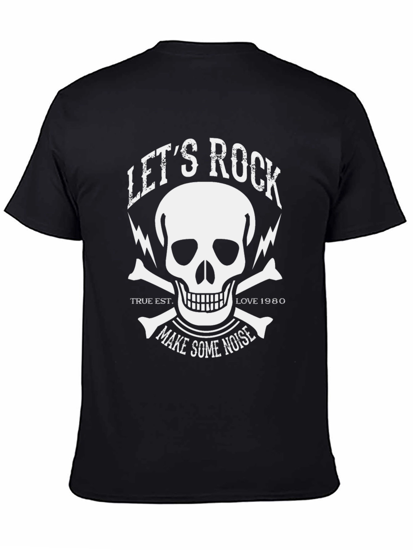 Lets Rock Skull Graphic Tee