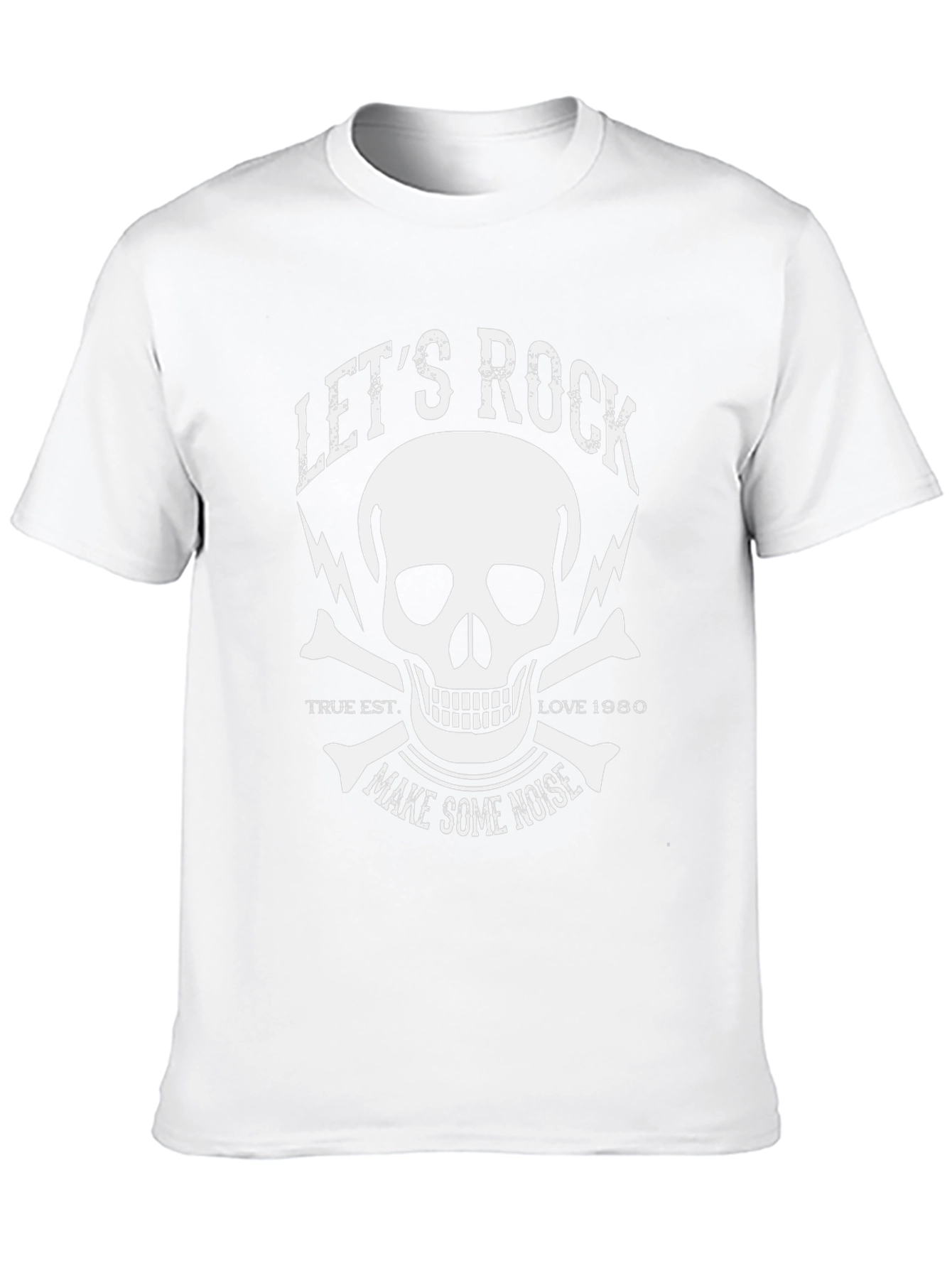 Lets Rock Skull Graphic Tee