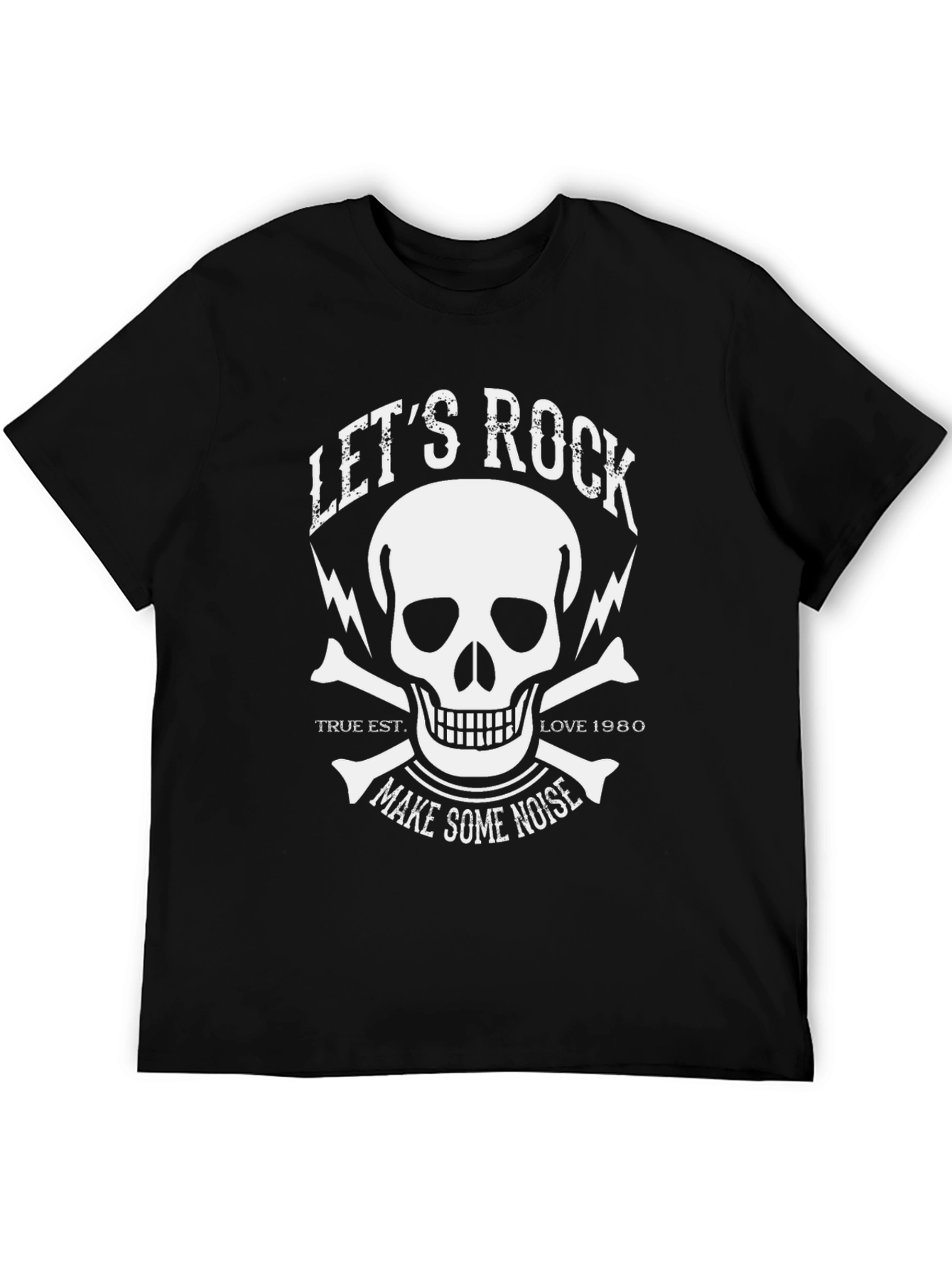 Lets Rock Skull Graphic Tee
