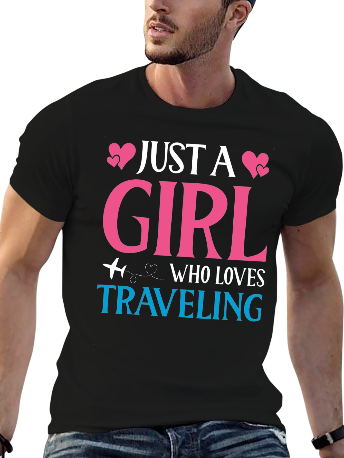 Just a Girl Who Loves Traveling T-Shirt