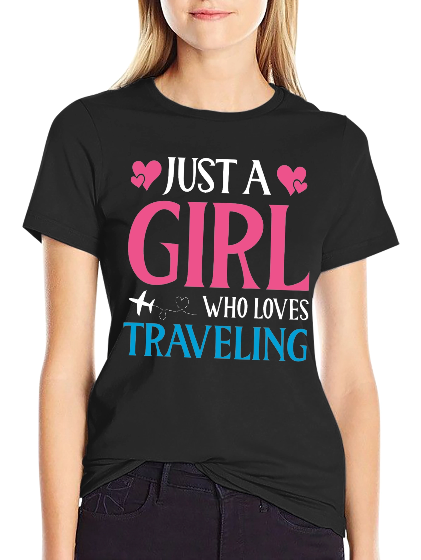 Just a Girl Who Loves Traveling T-Shirt