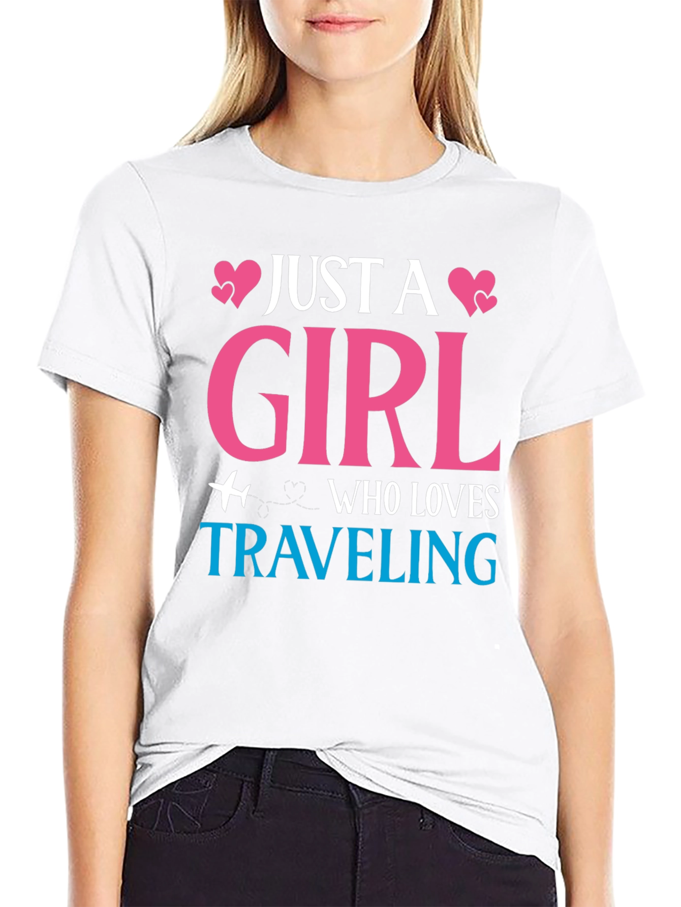 Just a Girl Who Loves Traveling T-Shirt