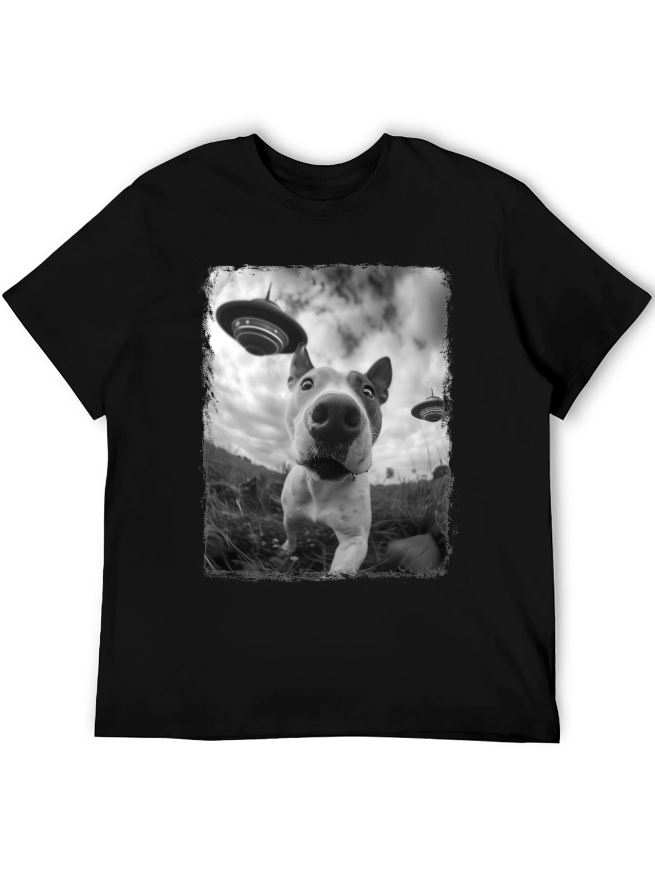 Dog Alien Abduction T-Shirt