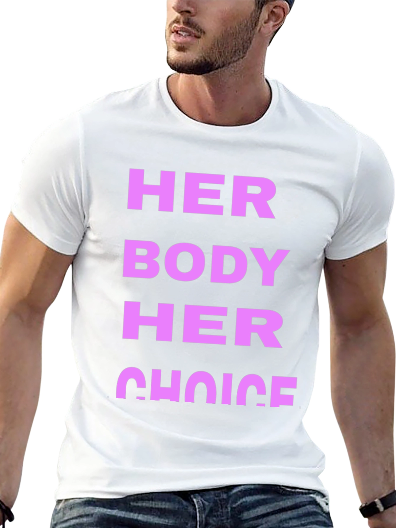 Her Body Her Choice Graphic Tee - Pro Choice