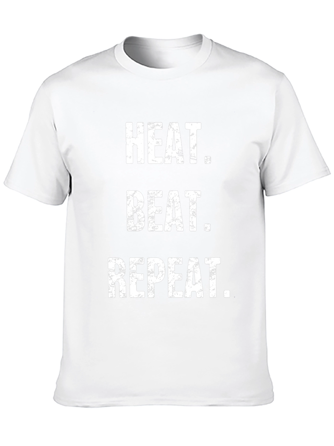Heat. Beat. Repeat. Graphic T-Shirt - Black