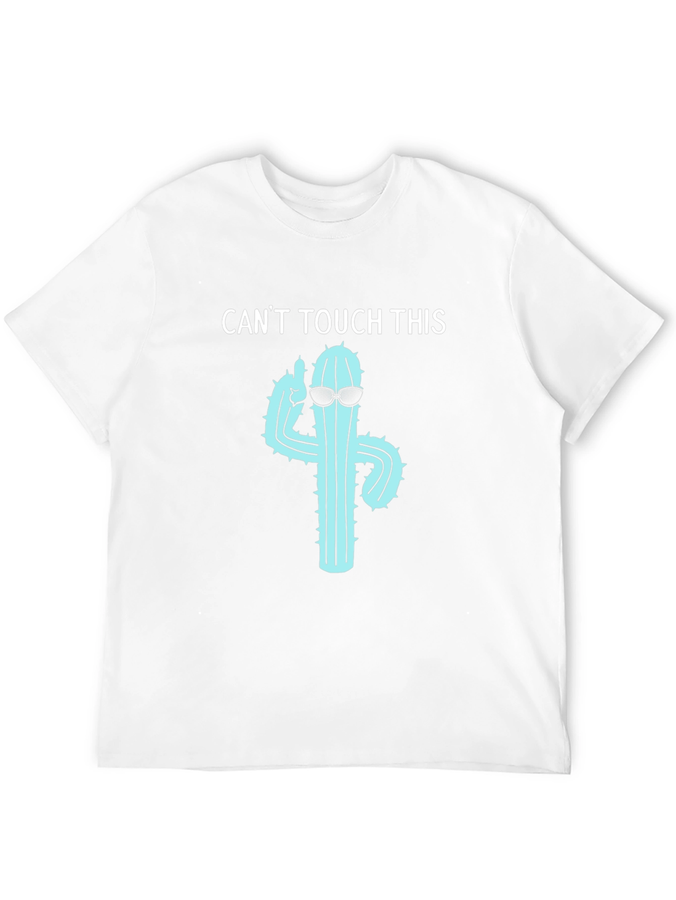 Cool Cactus T-Shirt - Cant Touch This Design