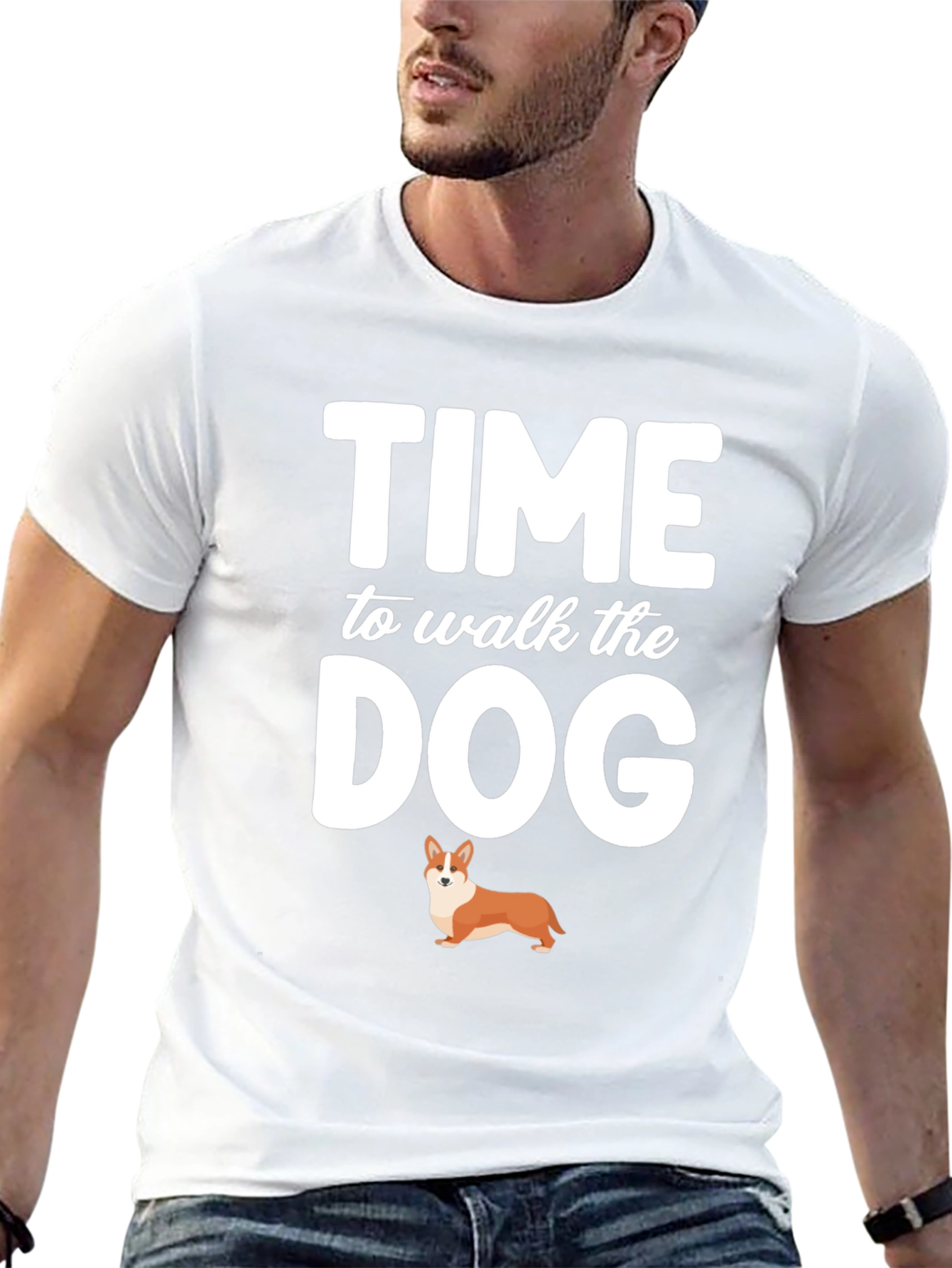 Time to Walk the Dog T-Shirt