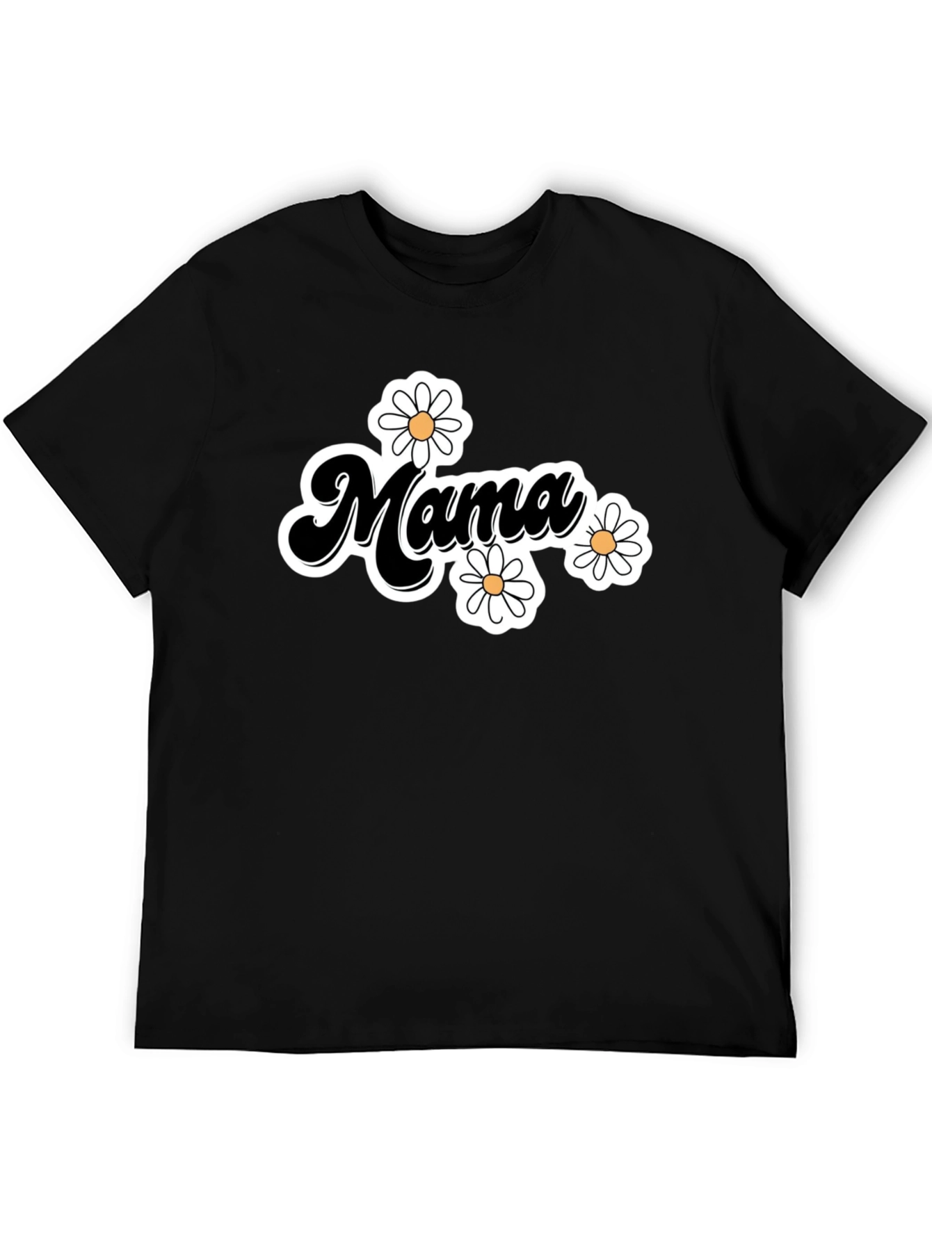 Mama Daisy Graphic T-Shirt - Cute Mom Tee