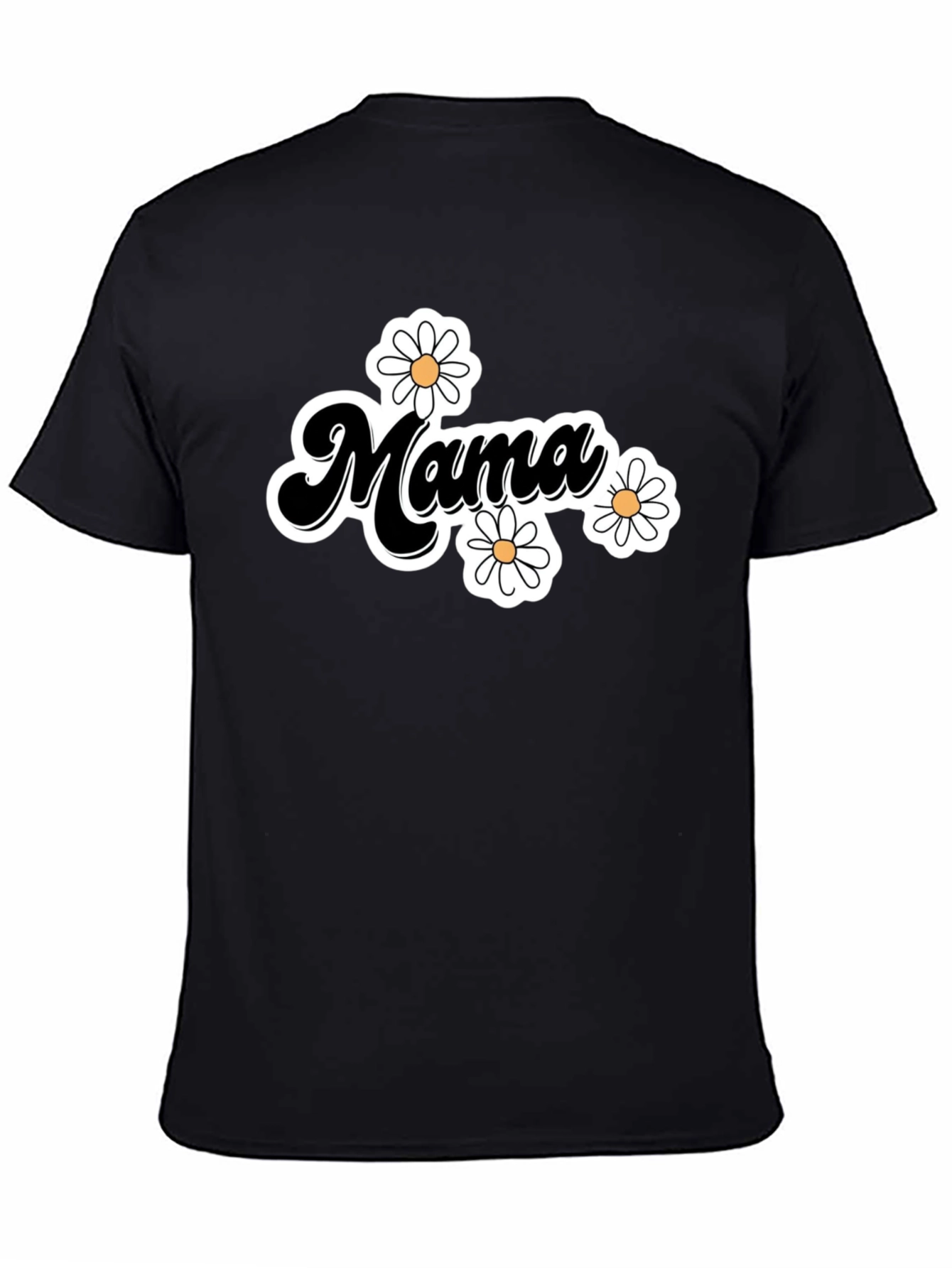 Mama Daisy Graphic T-Shirt - Cute Mom Tee