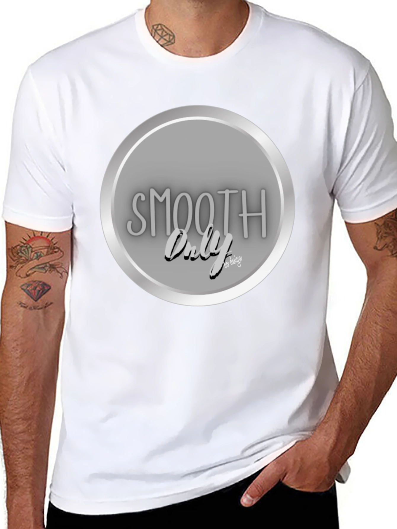 Smooth Only Graphic Tee - Stylish & Comfortable